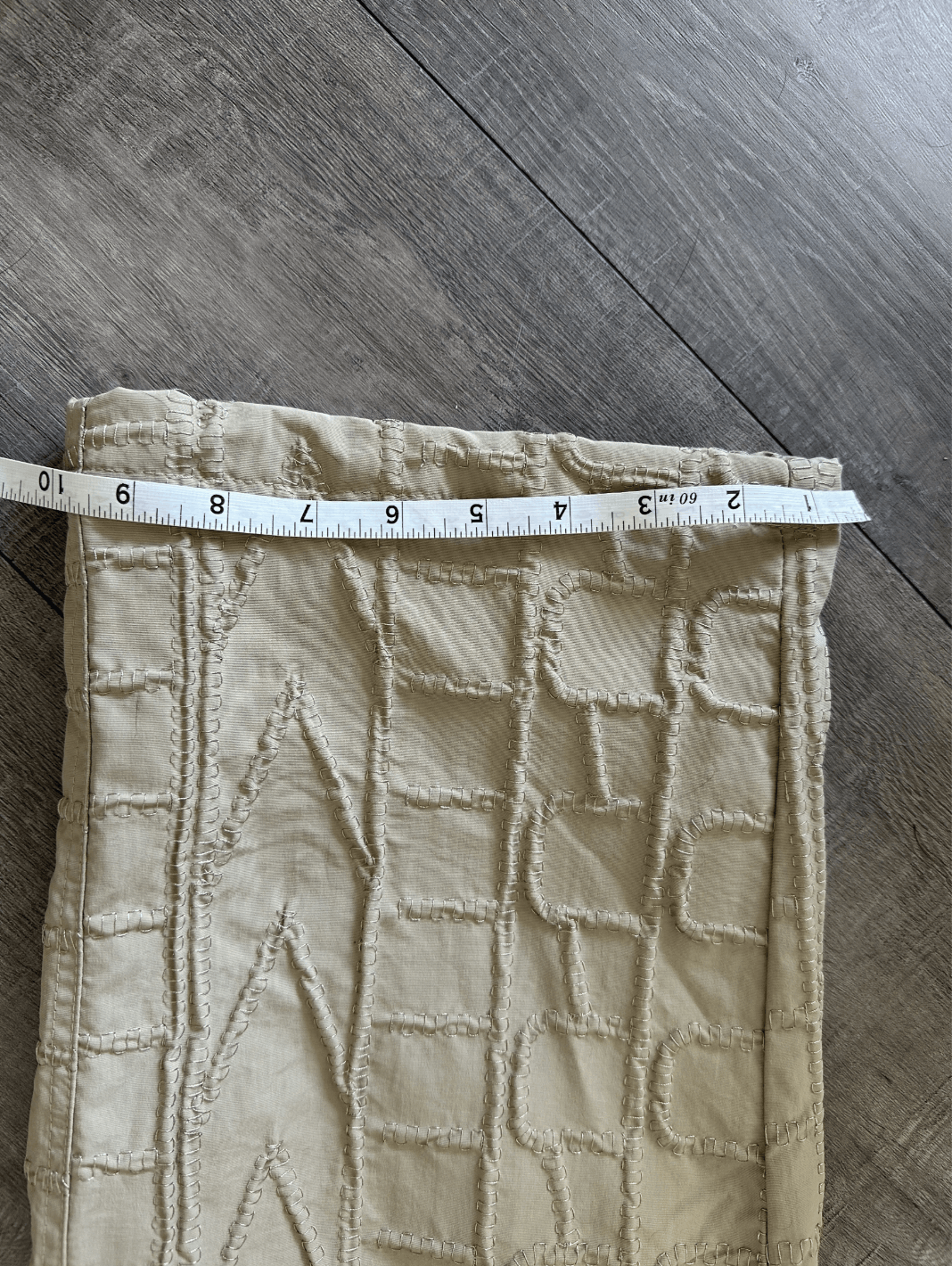 Supreme Supreme Wide Leg Logo Stitch Pants Size US 30 / EU 46 - 8 Thumbnail