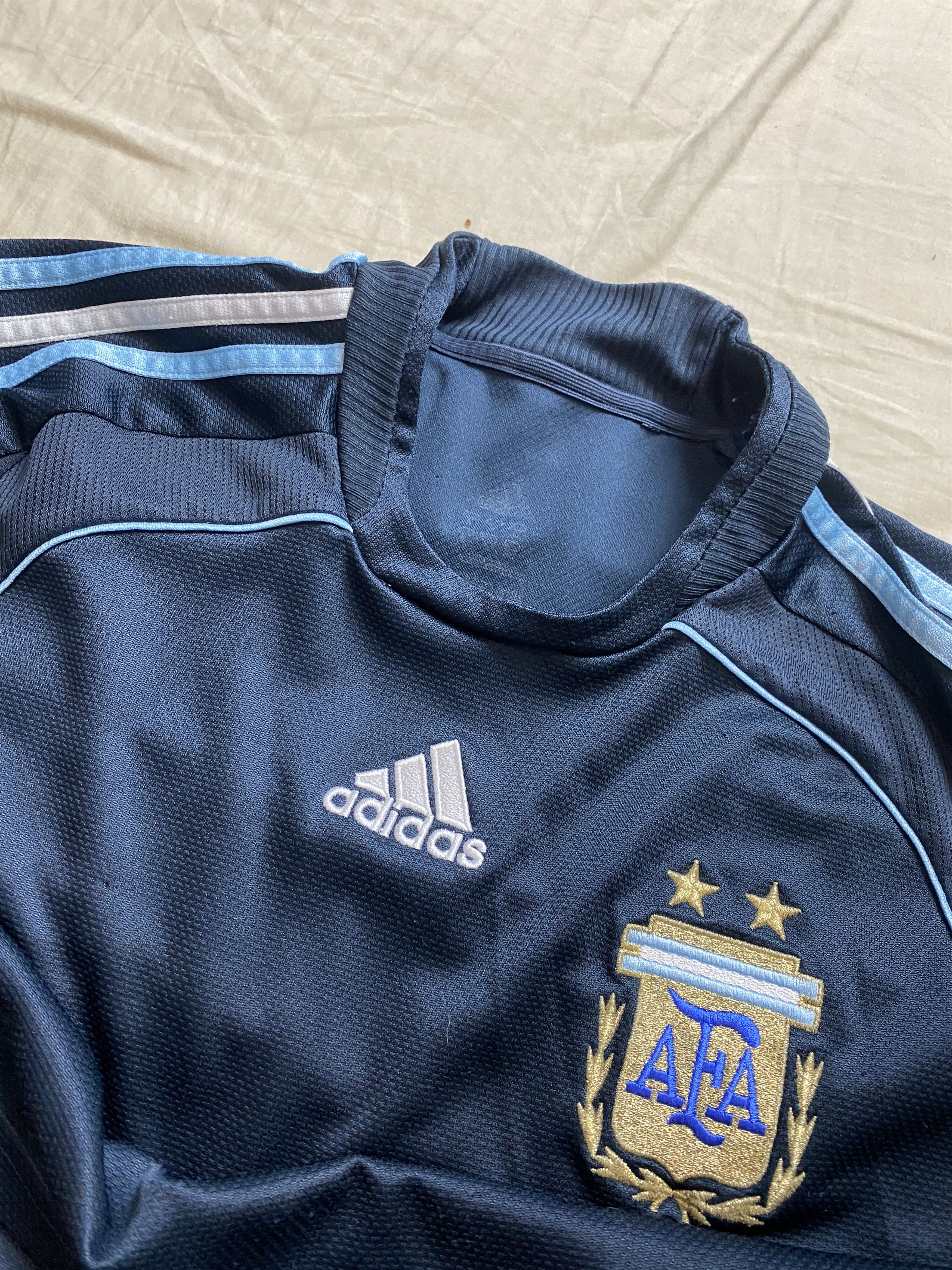 Adidas Adidas Argentina jersey t-shirt blokecore sport y2k Size US L / EU 52-54 / 3 - 8 Thumbnail