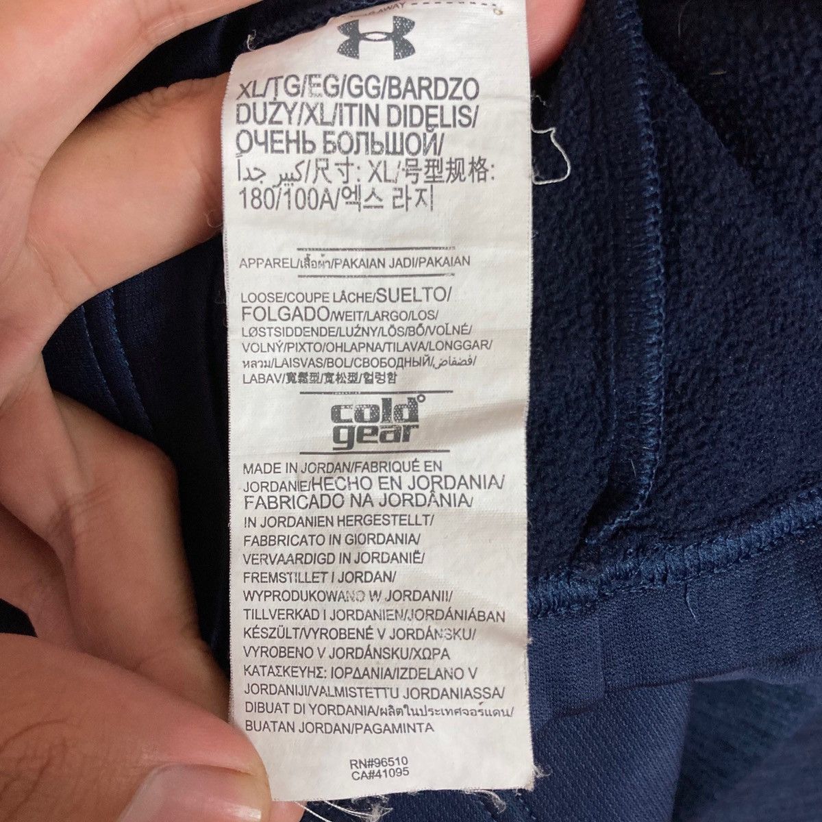 Under Armour Vintage Under Armour Quarter Zip Pullover Jumper Sweatshirt Size US XL / EU 56 / 4 - 9 Thumbnail
