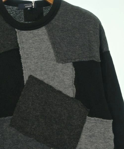 Comme des Garcons Homme Plus Sweater Overall Patch Pattern Long Sleeve Size US S / EU 44-46 / 1 - 4 Thumbnail