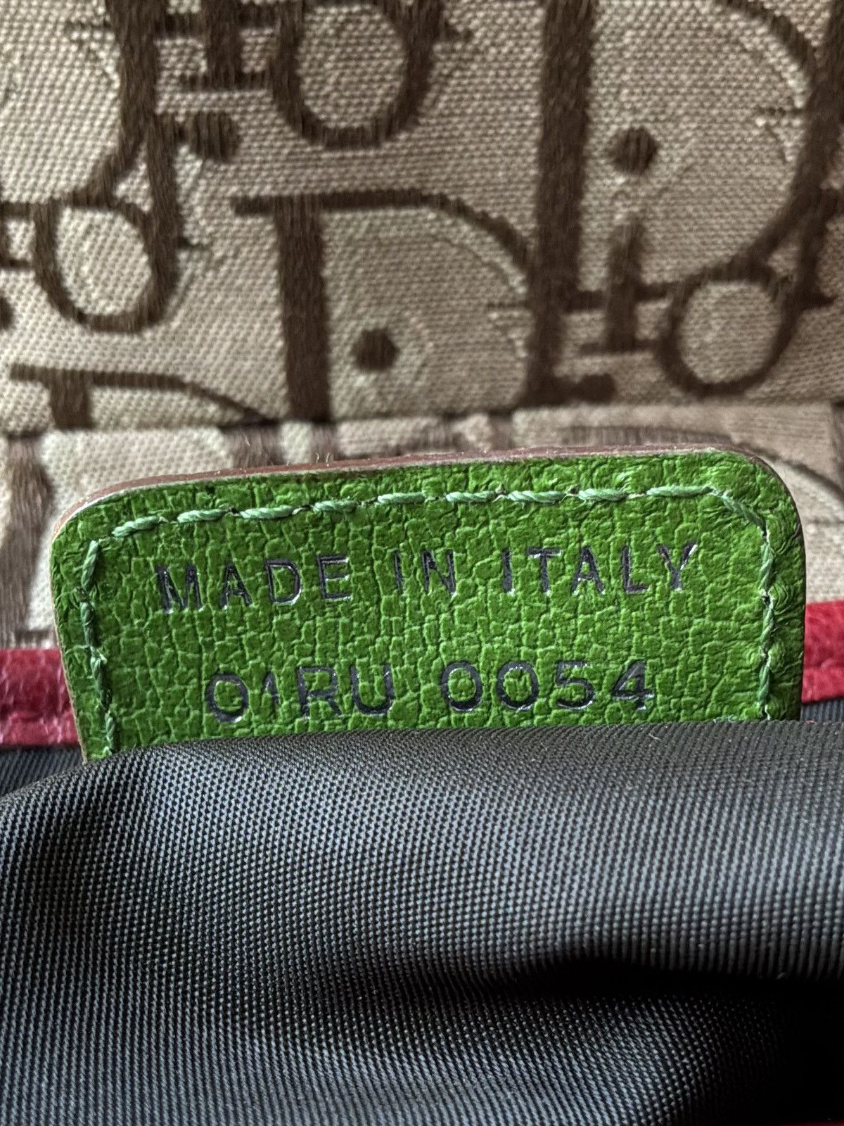Dior Dior - Galliano Era - Rasta Saddle Bag Size ONE SIZE - 21 Thumbnail