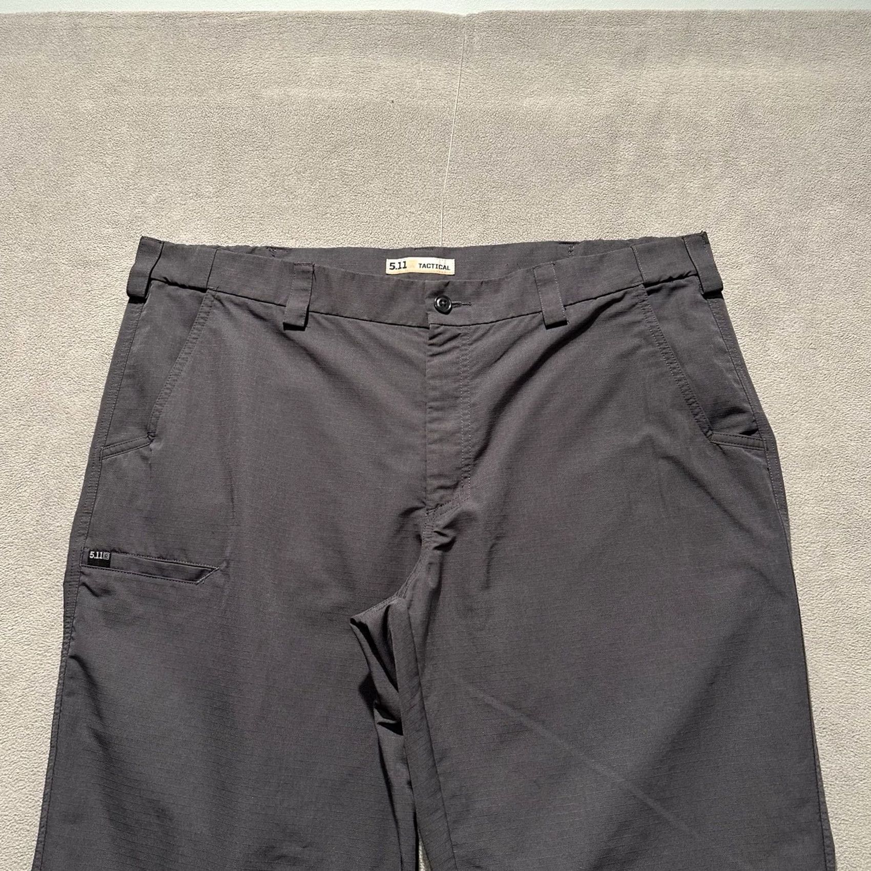 Vintage 5.11 Tactical Pants Mens Gray Ripstop 40x34 (Fits 41x33) FAST-TAC URBAN 74461 Workwear Size US 40 / EU 56 - 3 Thumbnail