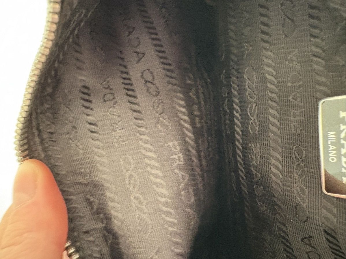 Prada Re-edition 2005 cloth handbag Prada Black Size ONE SIZE - 7 Thumbnail