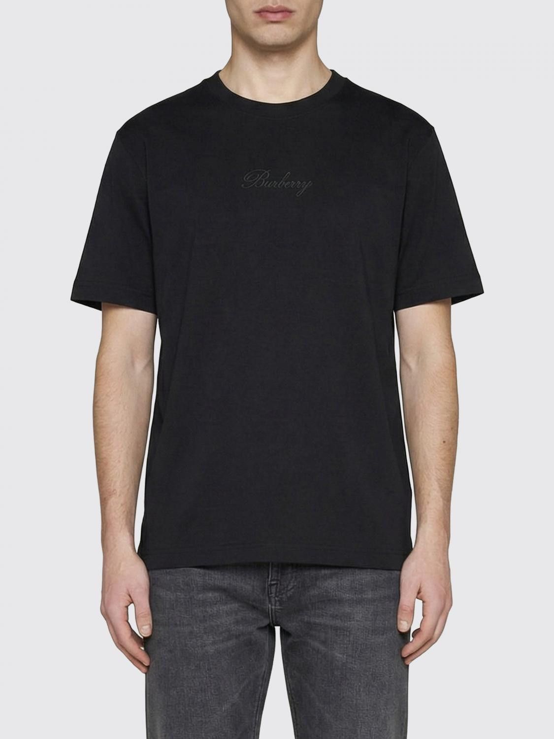 Burberry Burberry T-Shirt Men Black Size US XL / EU 56 / 4 - 1 Thumbnail