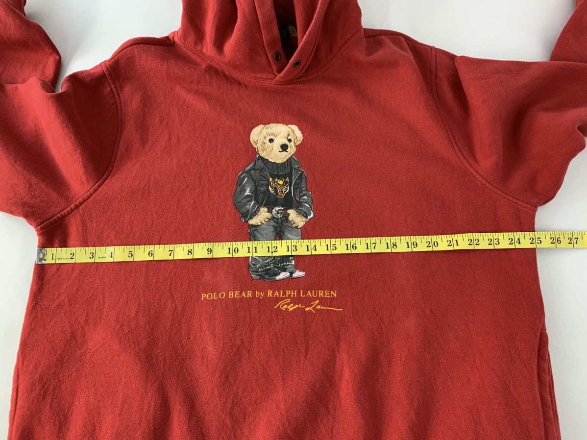 Polo Ralph Lauren Rare Polo Ralph Lauren Polo Bear Smart Streetwear Hoodie Size US XL / EU 56 / 4 - 12 Thumbnail