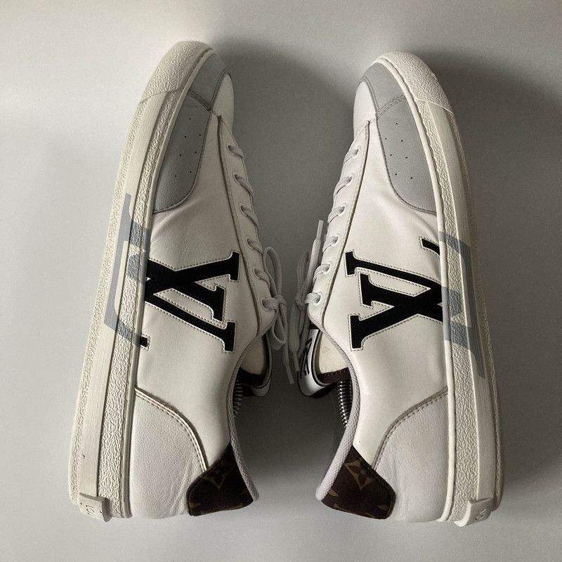 Louis Vuitton Louis Vuitton Charlie White Low-Top Sneakers - Size US 12 / EU 45 - 6 Thumbnail