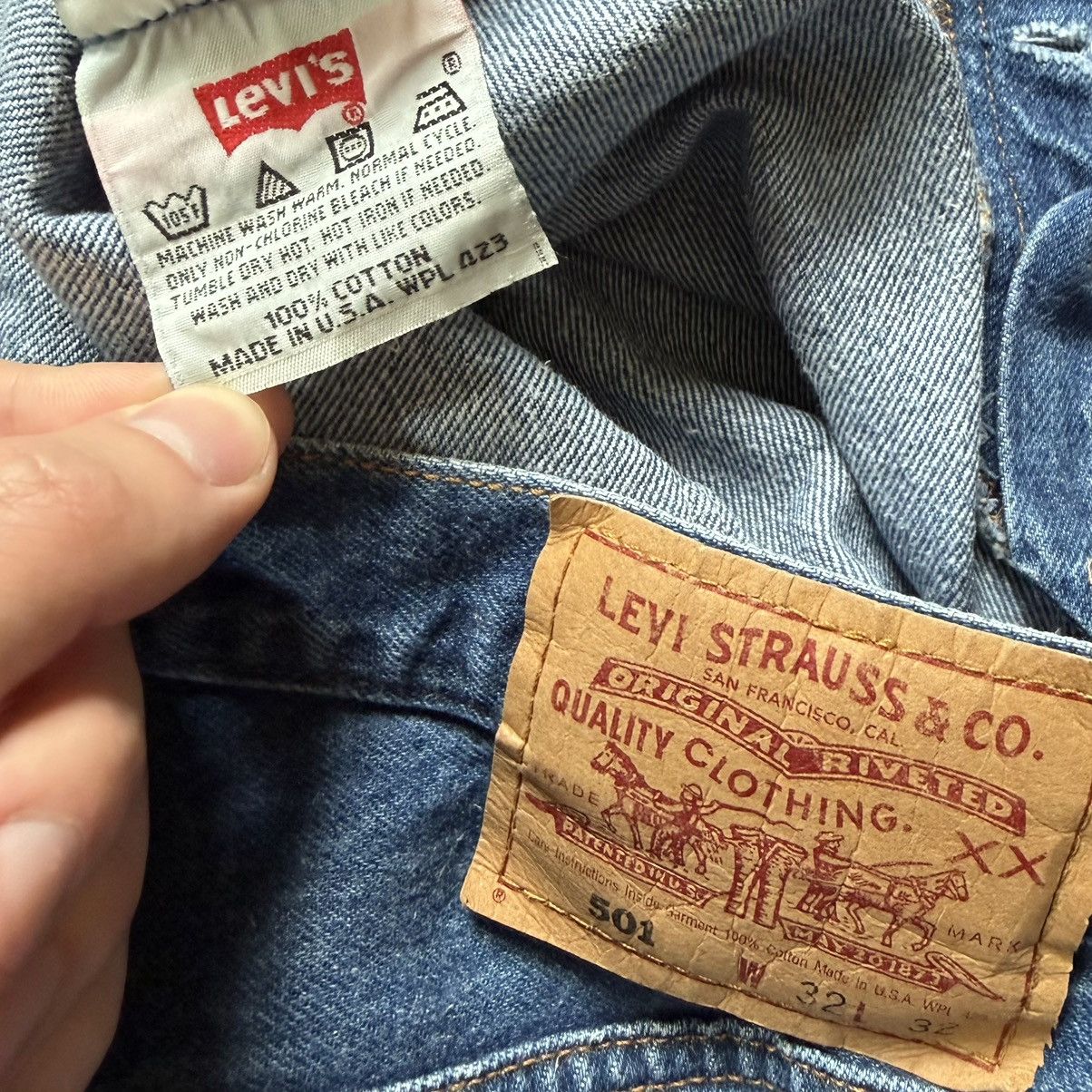 Levi's Levi's 501 Men's Jeans Vintage 1995,90s, Made in USA,size 32 Size US 32 / EU 48 - 8 Thumbnail