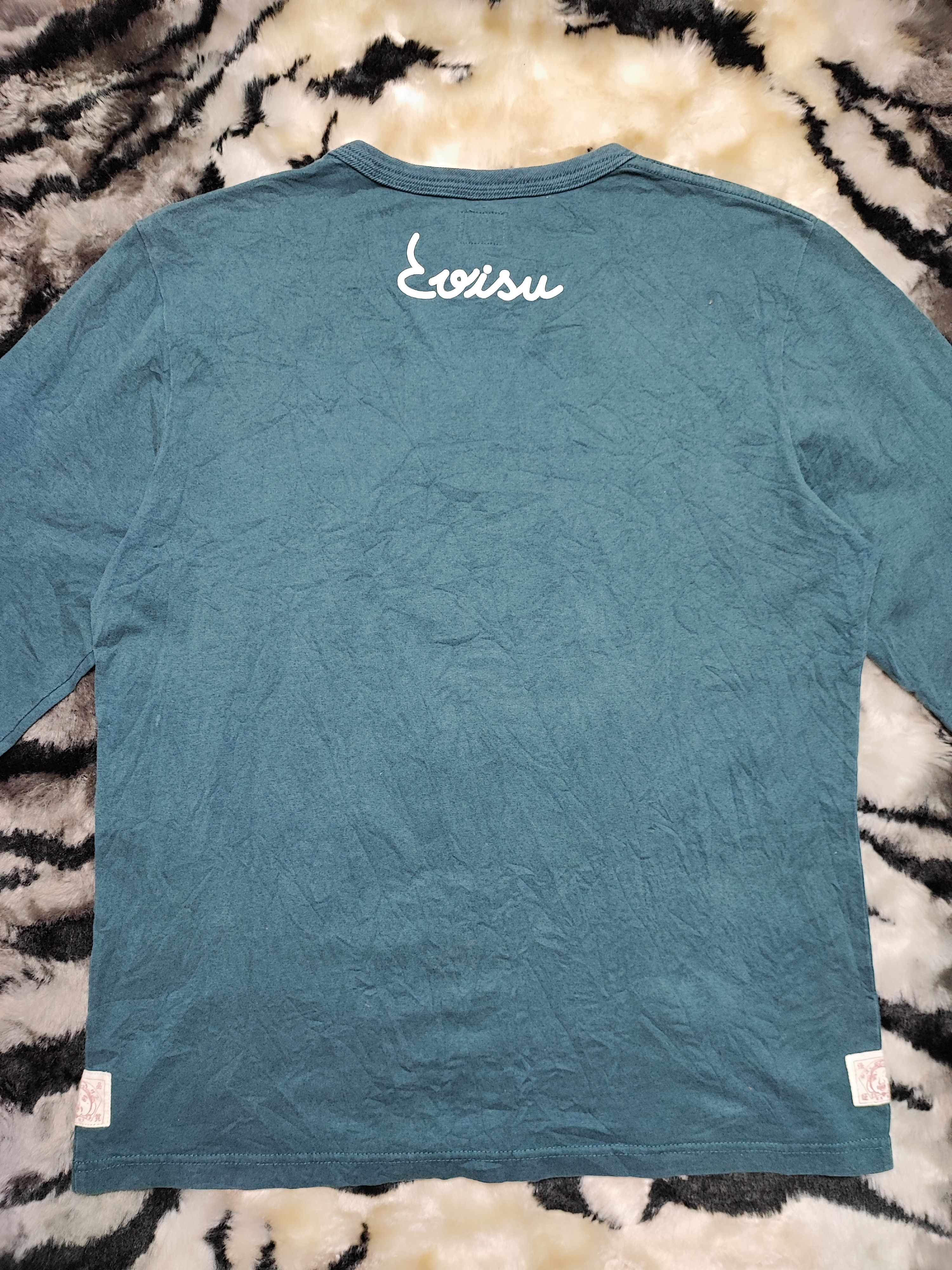 Evisu Evisu Japan Long Sleeve T-shirt Big Logo Size US L / EU 52-54 / 3 - 6 Thumbnail