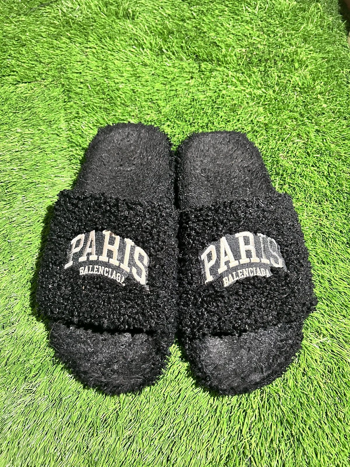 Balenciaga Paris Slides Balenciaga City Pool Slide Paris Black Men main image 3