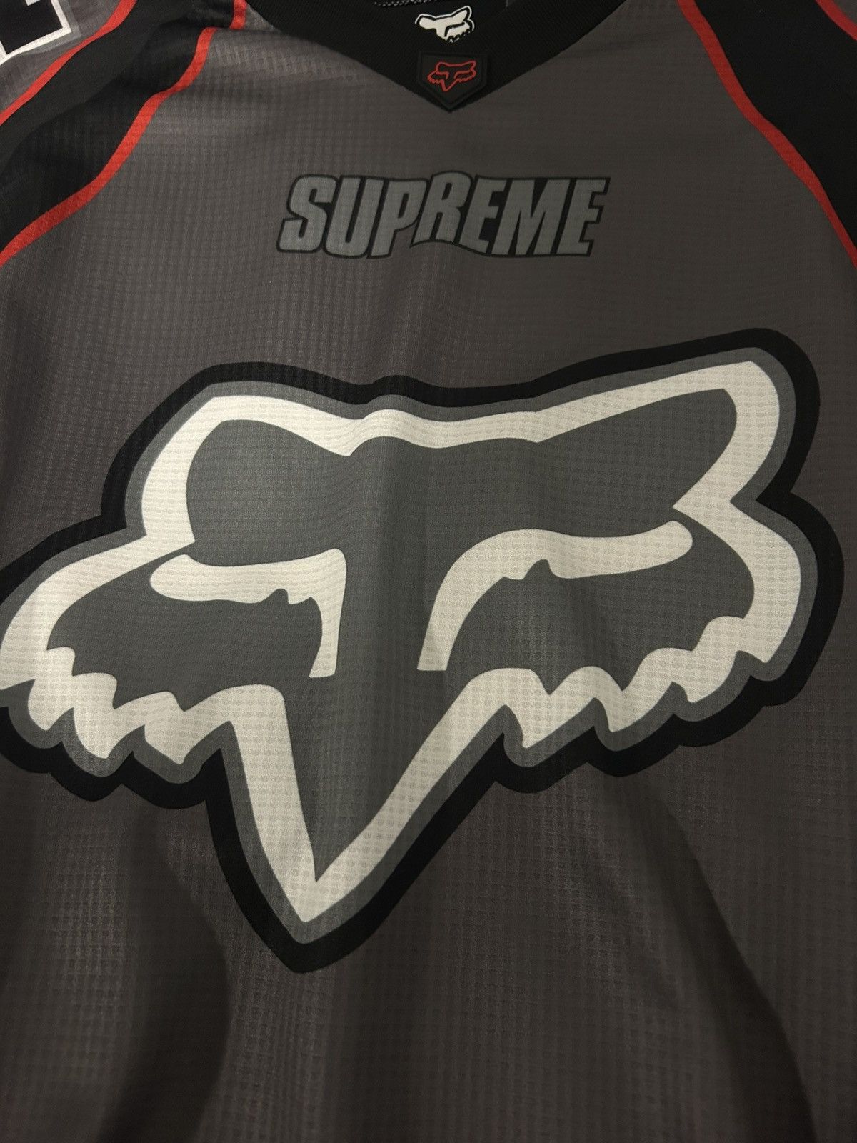 Fox Racing × Supreme Supreme x Fox Racing DMX Jersey Black Size US L / EU 52-54 / 3 - 2 Thumbnail