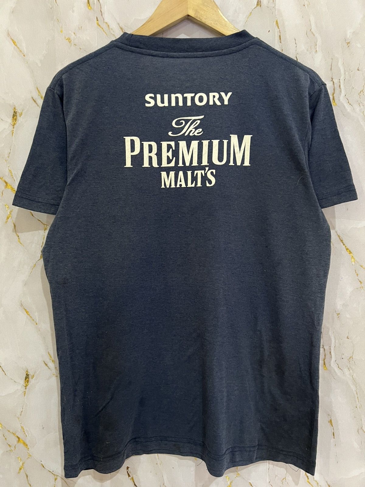 Japanese Brand Suntory T-Shirt – Rare Japanese Vintage Promo Tee Size US M / EU 48-50 / 2 - 2 Thumbnail