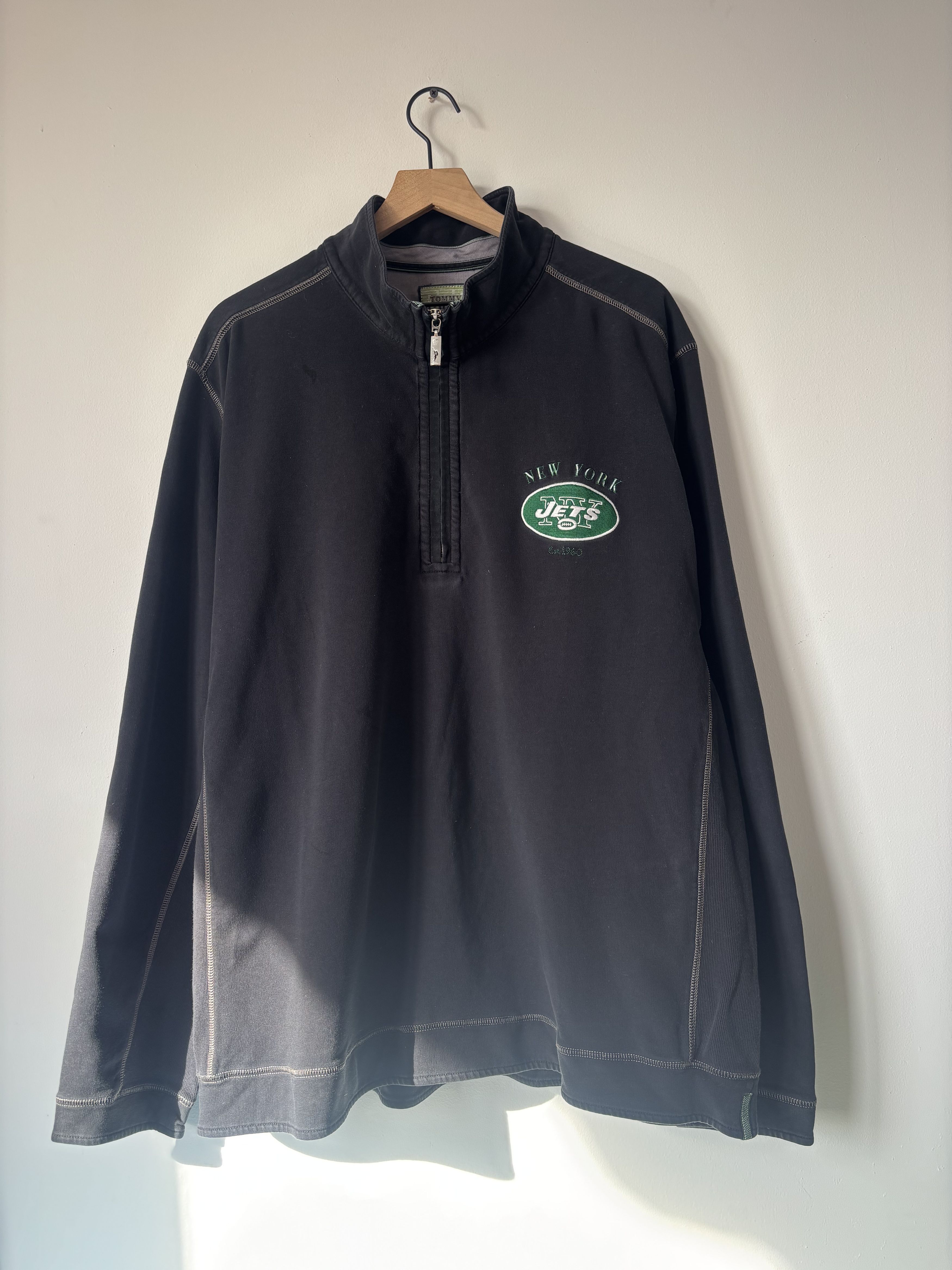 NFL NFL Men's Black and Grey Sweatshirt Size US XXL / EU 58 / 5 - 1 Thumbnail