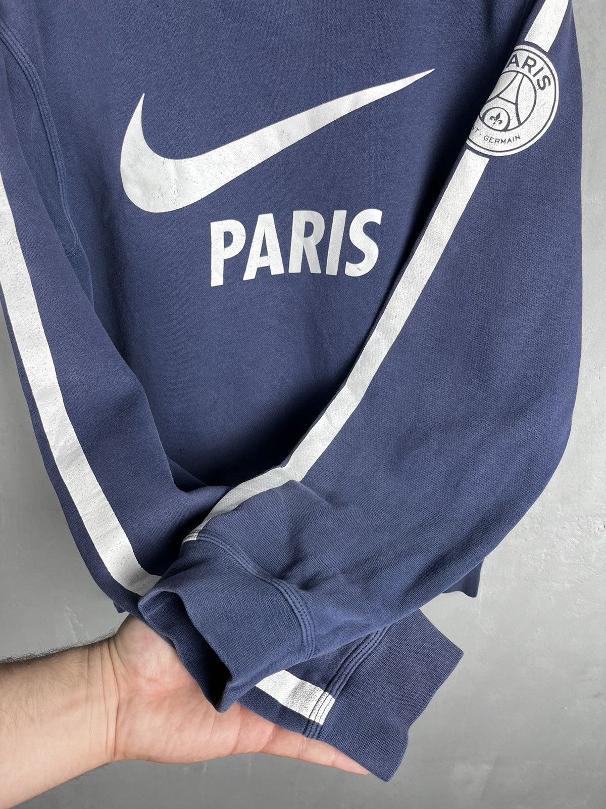 Nike × Vintage Nike Paris sweatshirt vintage Size US S / EU 44-46 / 1 - 9 Thumbnail
