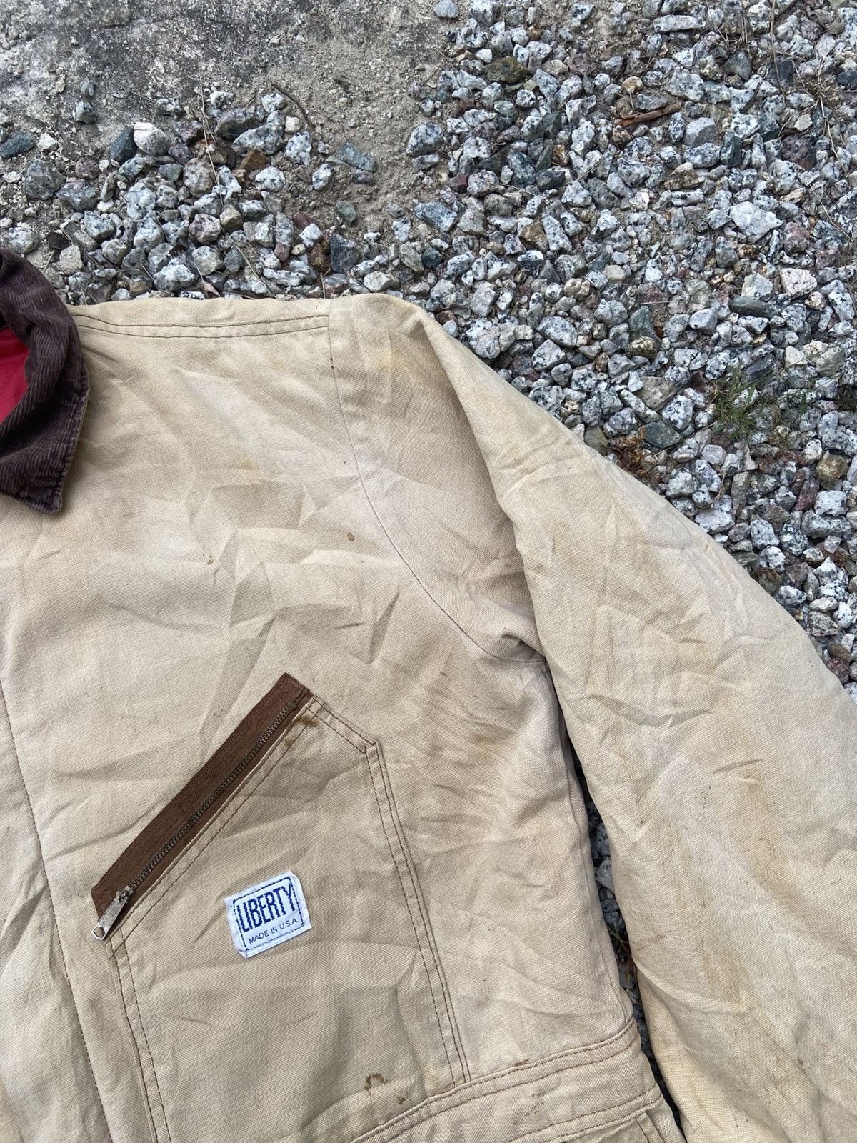 Liberty VINTAGE 70s LIBERTY WORKWEAR RUGGED OUTDOOR JACKET COVER Size US XL / EU 56 / 4 - 3 Thumbnail