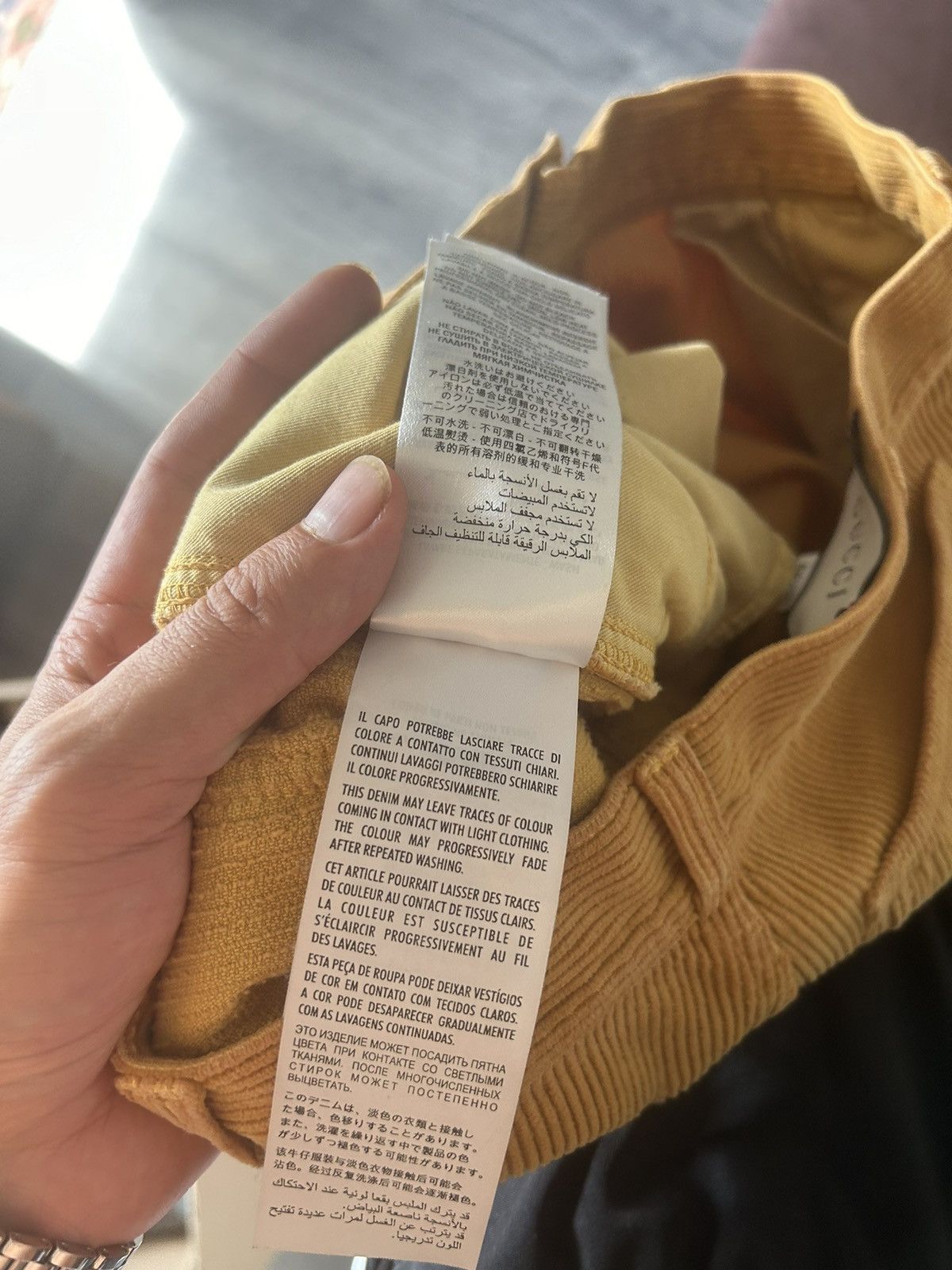 Gucci Used Look Cropped Corduroy Pants Size US 34 / EU 50 - 20 Thumbnail