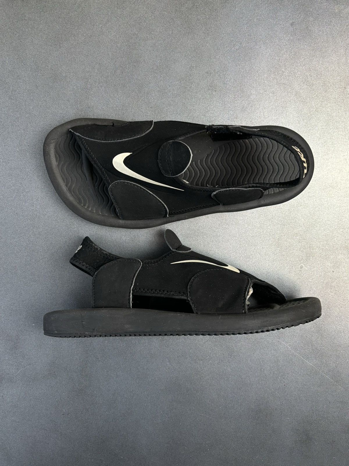 Nike × Nike ACG × Vintage 1999 Nike Sunray (GP) Sandals 90s Vintage ACG Slides Swoosh Size US 6.5 / IT 36.5 - 1 Thumbnail