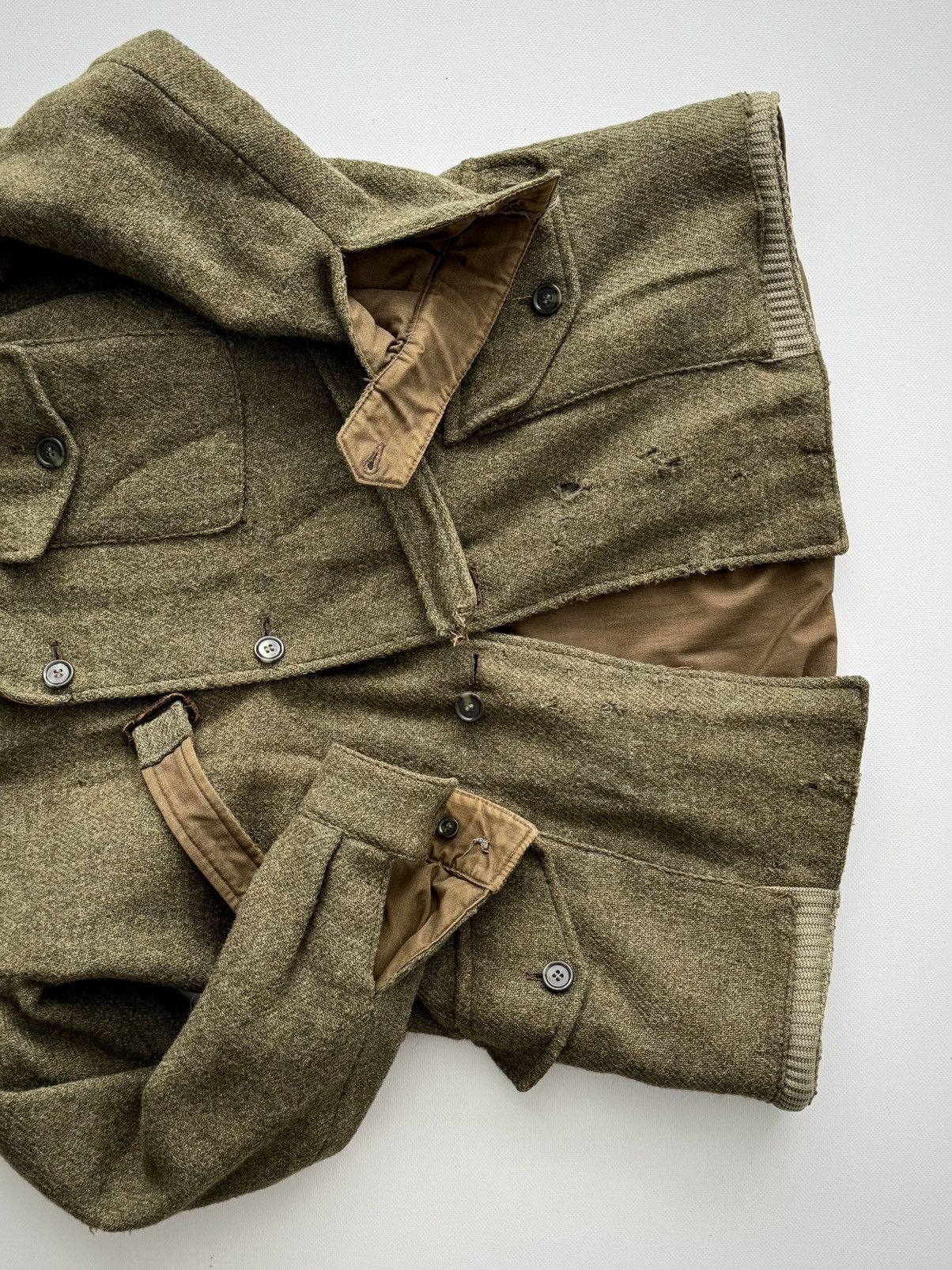 Vintage 1940s J.C.Cordings Reversible Hunting Belted Tweed Jacket Size US M / EU 48-50 / 2 - 6 Thumbnail
