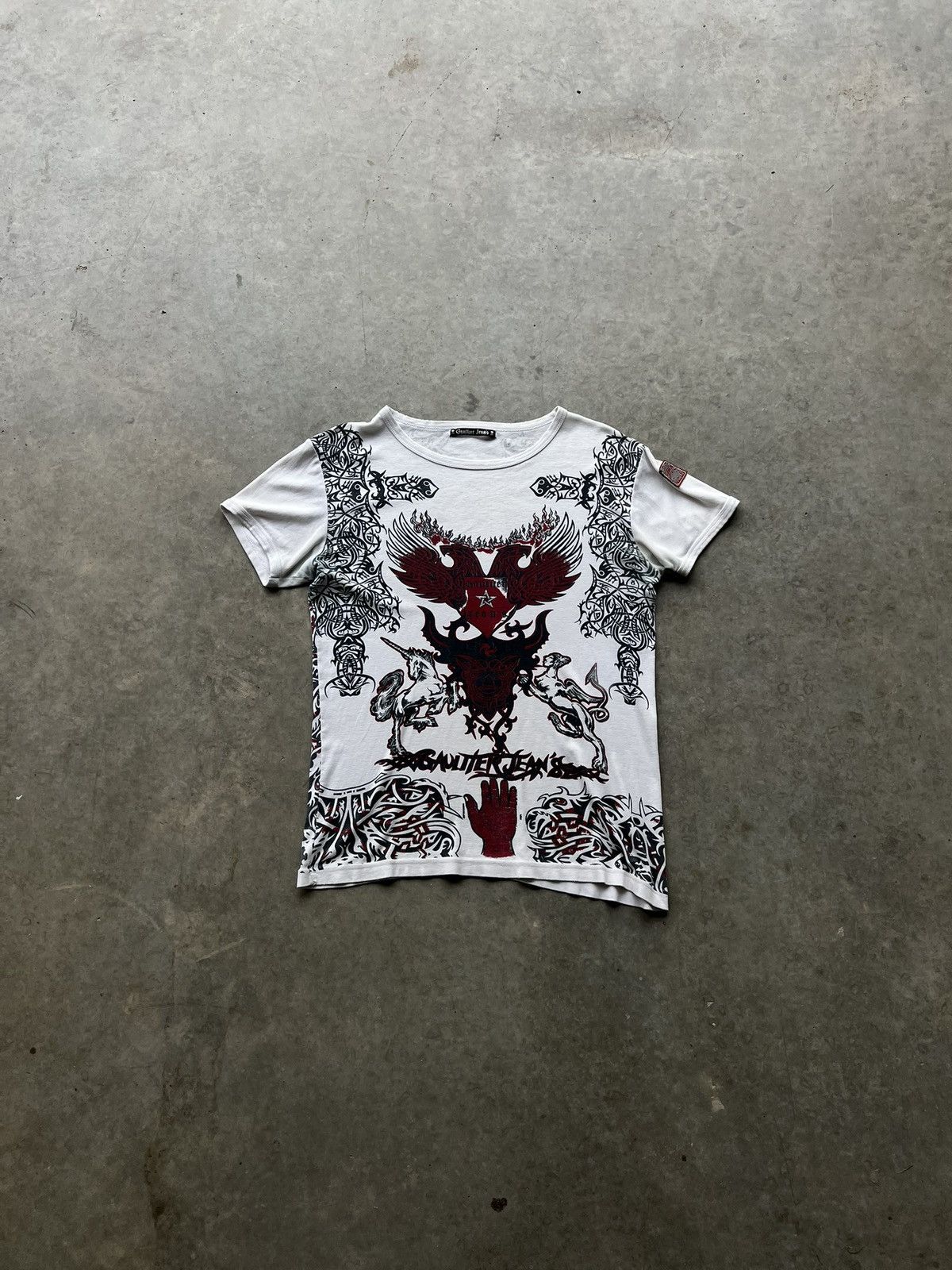 Jean paul gaultier dragon tatoo t-shirts 【公式通販】