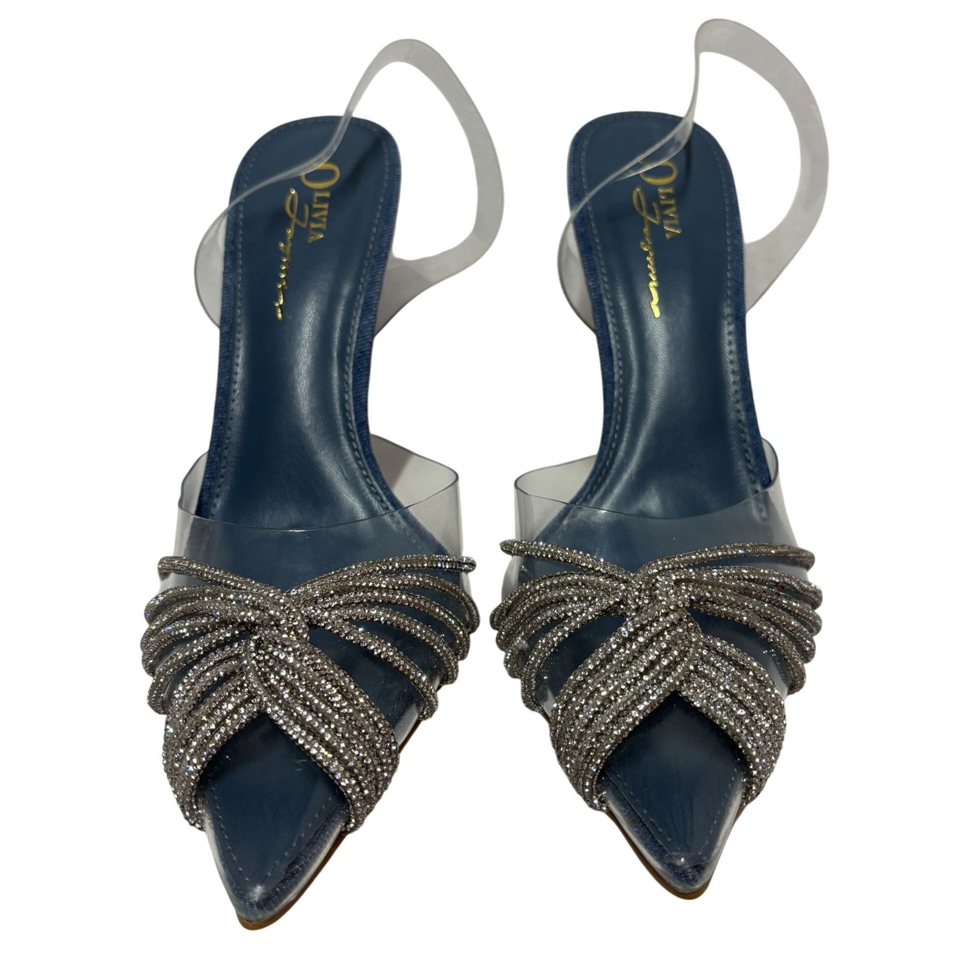 Other OLIVIA FERGUSON / Valentina / Blue / Open-Toe Heeled / Sanda Size US 10 / IT 40 - 4 Thumbnail