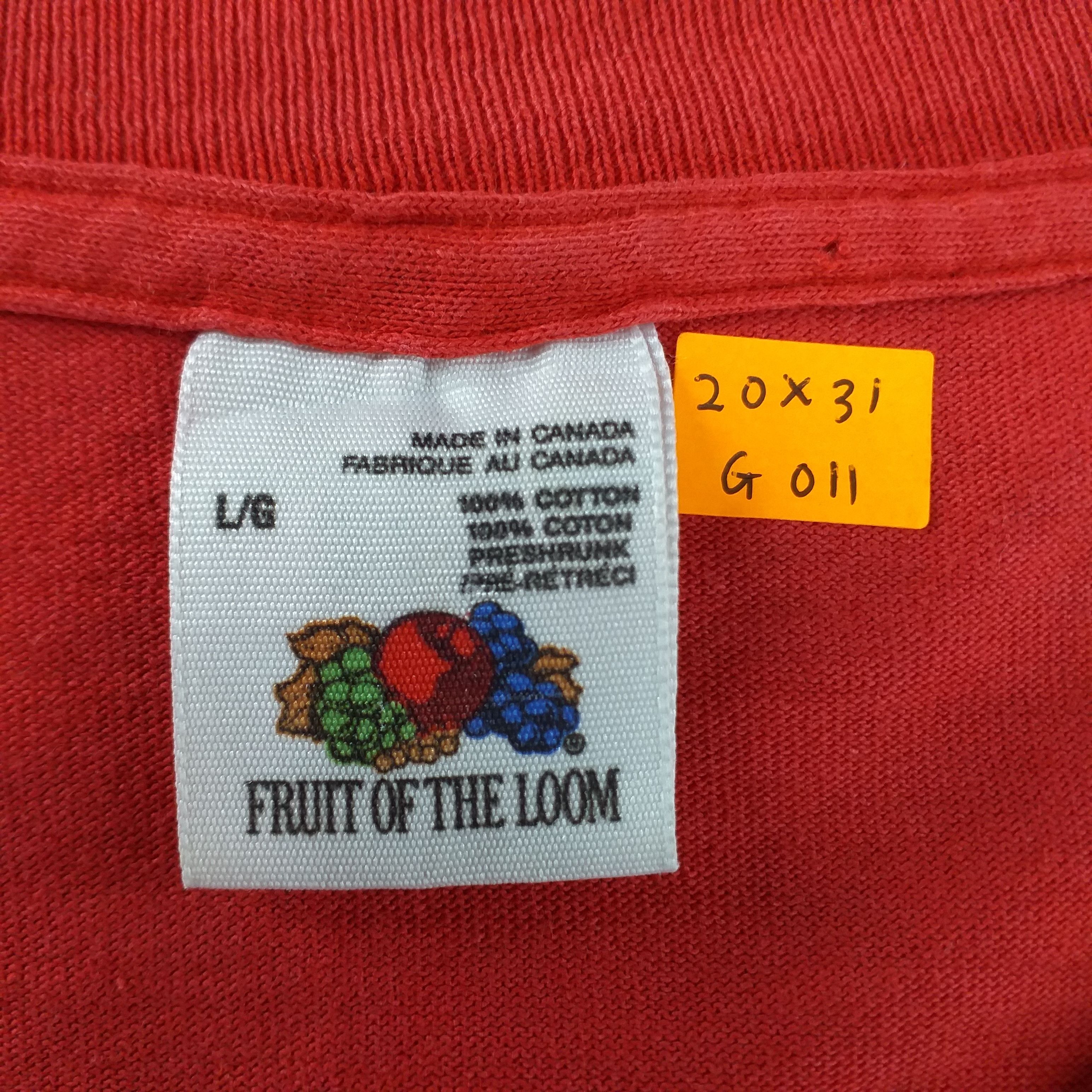 Fruit Of The Loom Vintage Montreal Canadiens Ice Hockey Large Tee -G011 Size US L / EU 52-54 / 3 - 3 Thumbnail