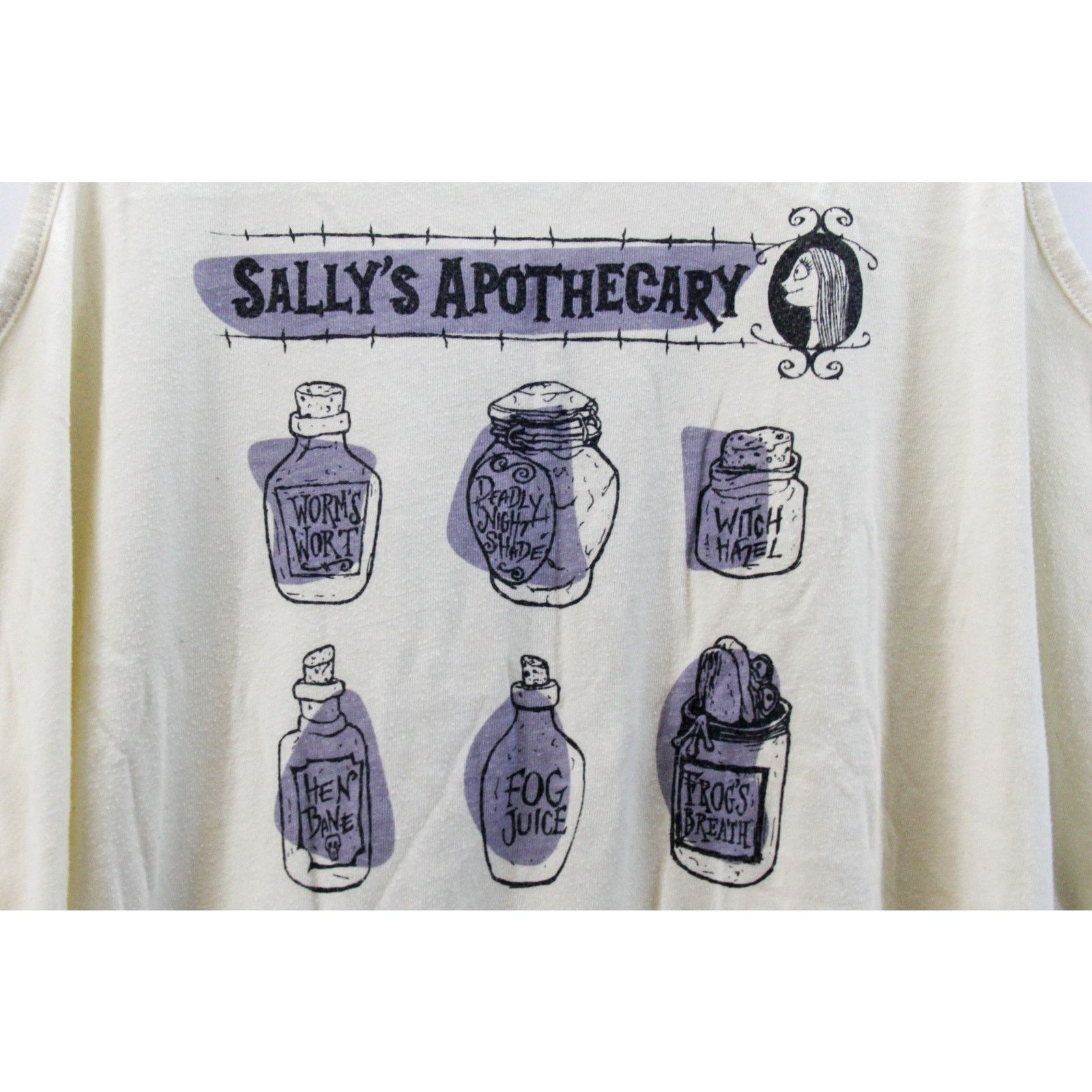 Disney Women L White Sallys Apothecary Disney Nightmare Before Xmas Size L / US 10 / IT 46 - 2 Thumbnail