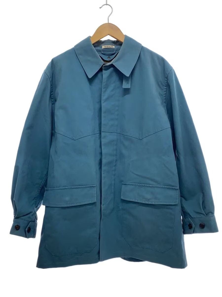 Auralee AW22 Oiled Canvas Jacket Size US XL / EU 56 / 4 - 1 Thumbnail
