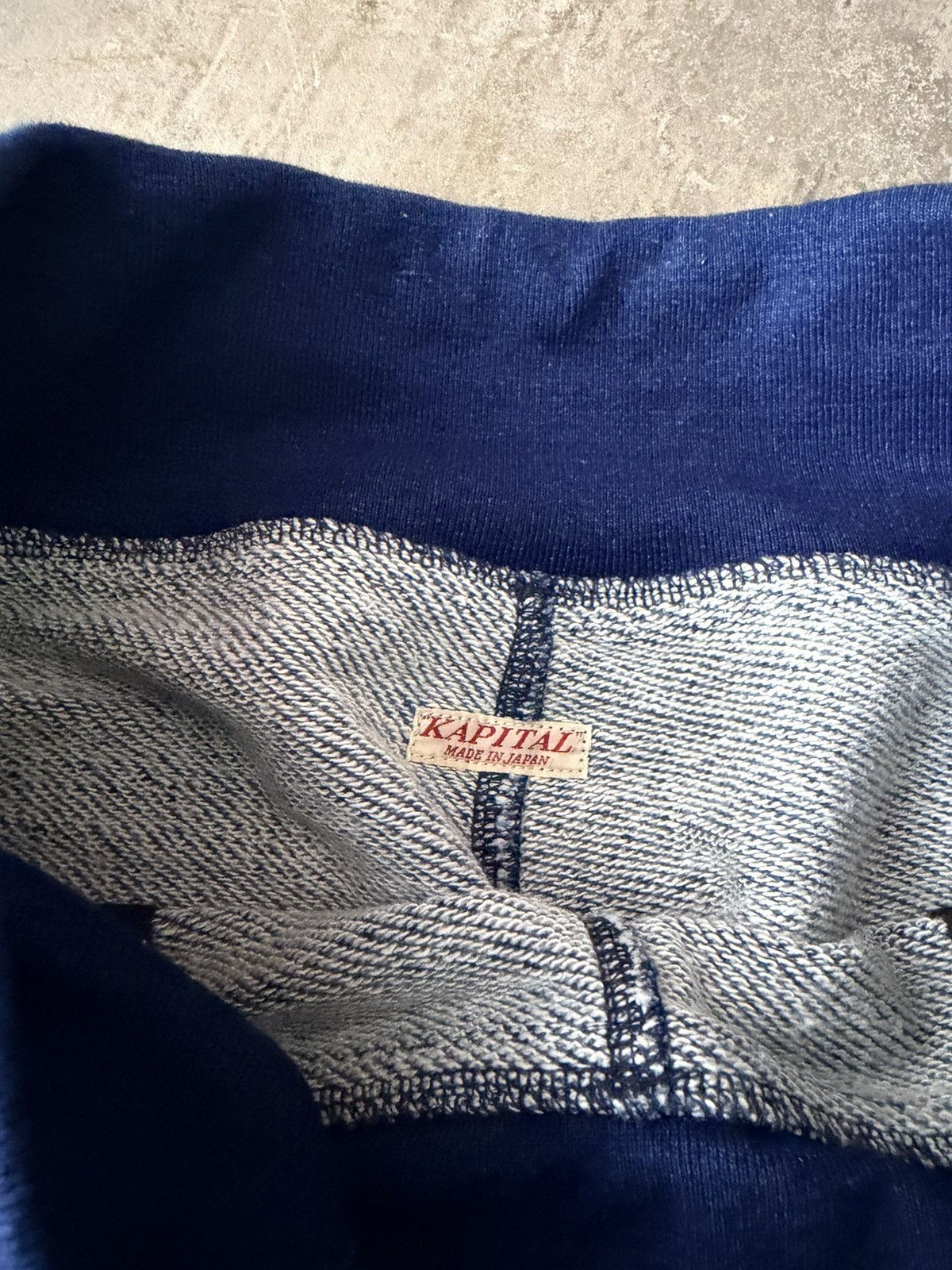 Kapital Kapital Indigo Sweatpants Comme des Garçons Blue Blue Japan Size US 34 / EU 50 - 6 Thumbnail