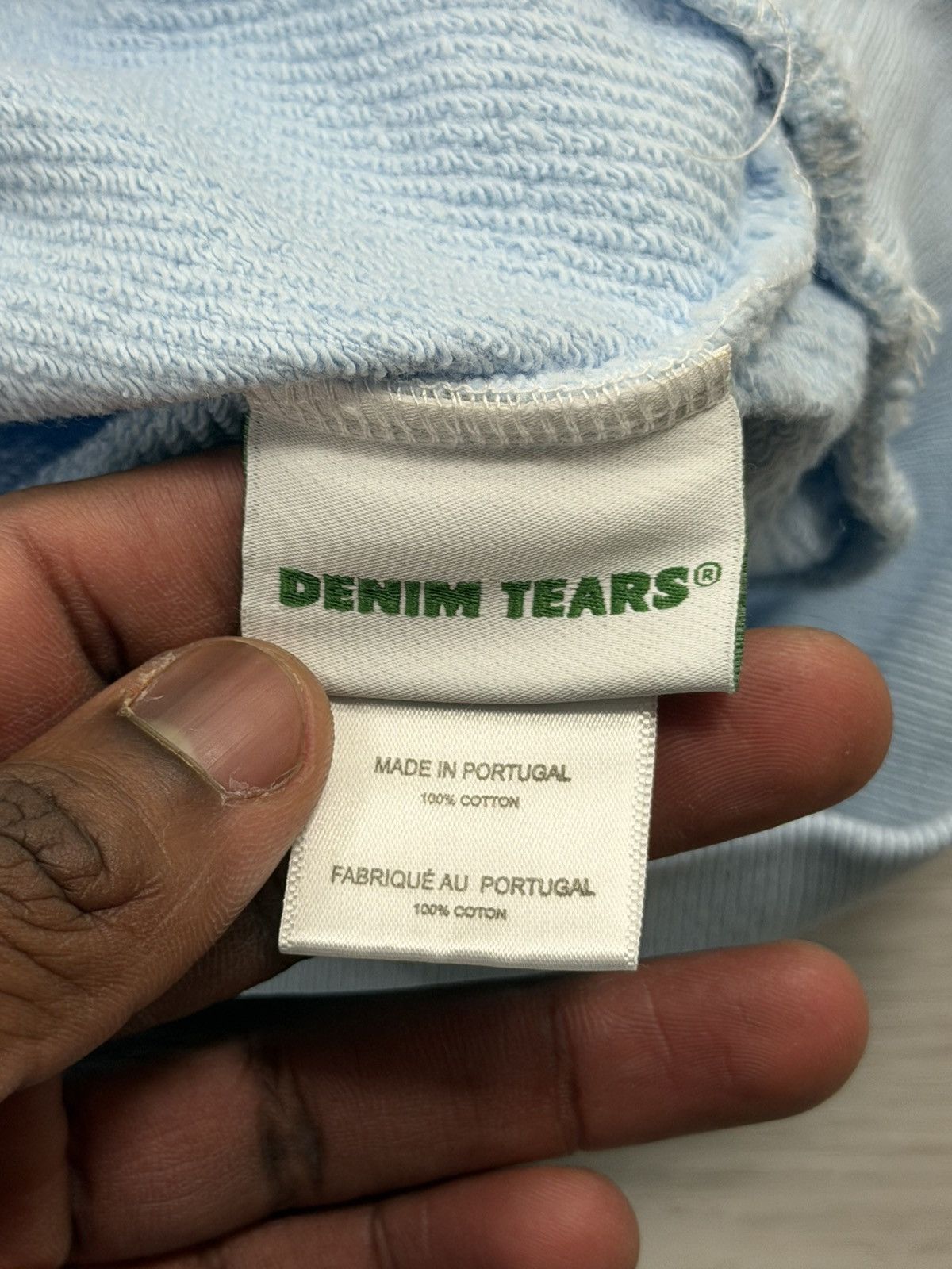 DENIM TEARS Denim Tears Mono Cotton Wreath Hoodie Size US XXS / EU 40 - 5 Thumbnail