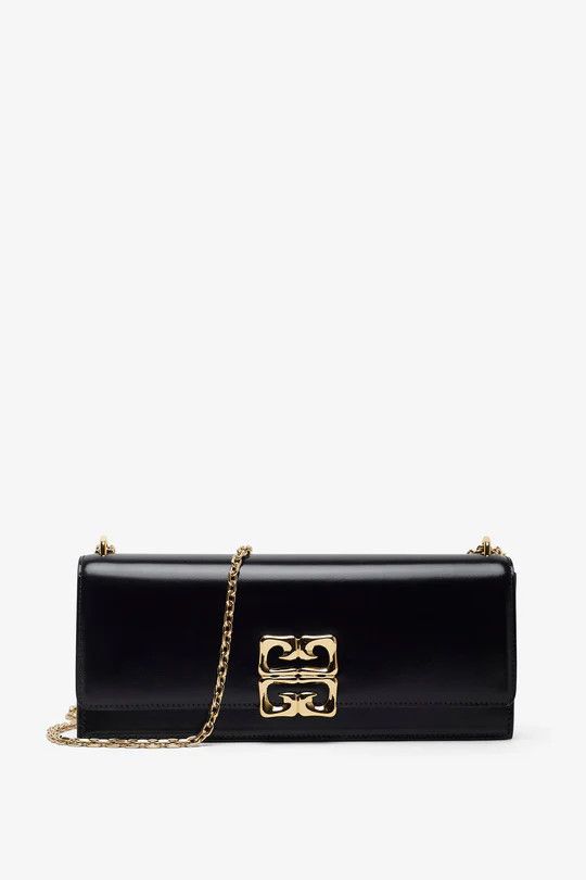 o1srvl11e0625 Size:OS/4G Small Chain Black Clutch in Black