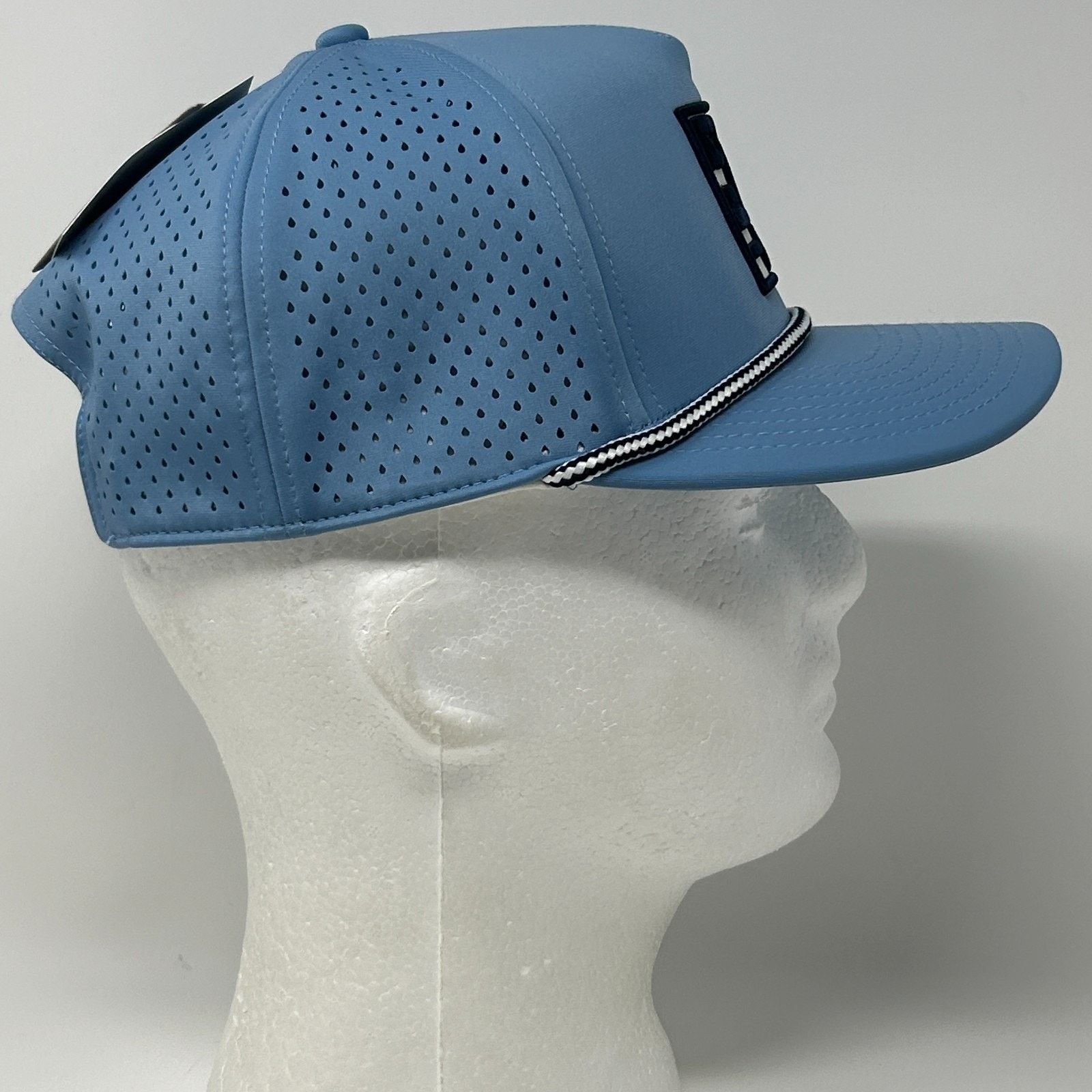 The Game The Game Logo Trucker Hat Cap Blue Mesh Snapback 5 Panel Size ONE SIZE - 7 Thumbnail