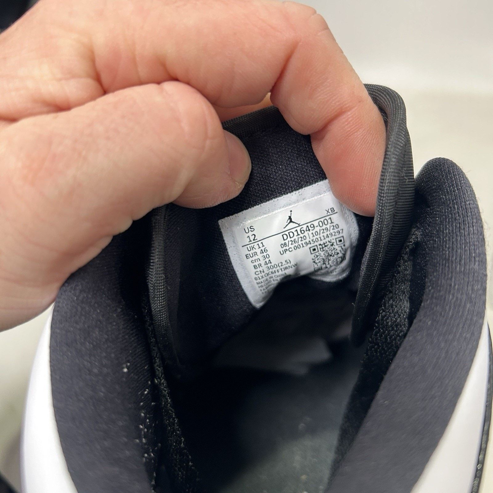Jordan Brand Nike Air Jordan 1 Retro Mid SE “All-Star/Carbon Fiber” Size US 12 / EU 45 - 8 Thumbnail