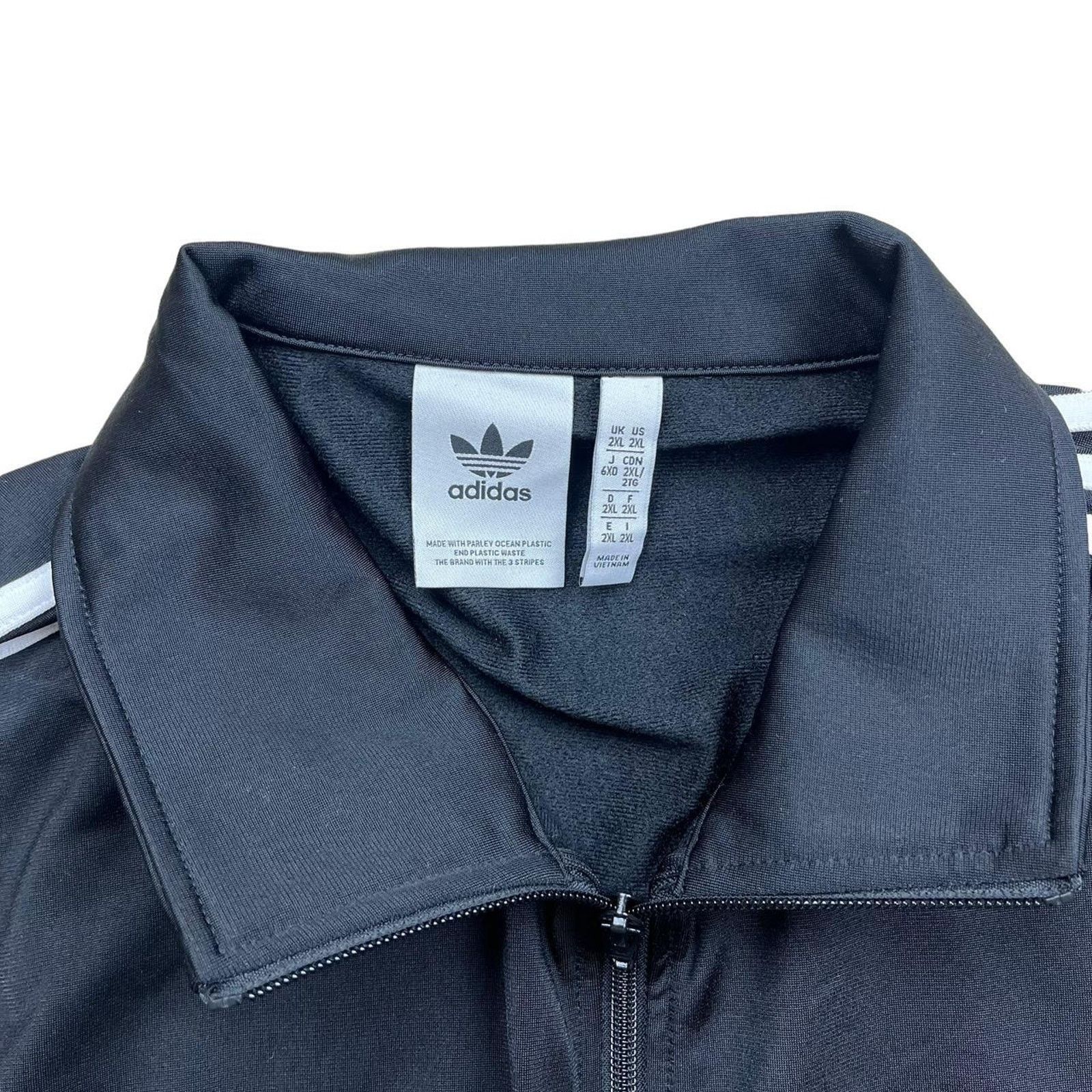 Adidas Adidas Track Jacket in Black Size US XXL / EU 58 / 5 - 4 Thumbnail