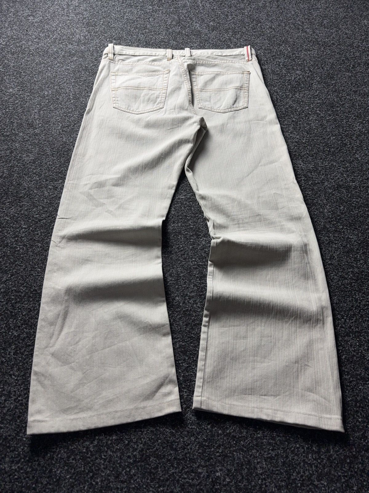Hugo Boss Luxury 90s Retro Y2K Vintage HUGO BOSS Ivory Jeans Straight Size US 34 / EU 50 - 11 Thumbnail