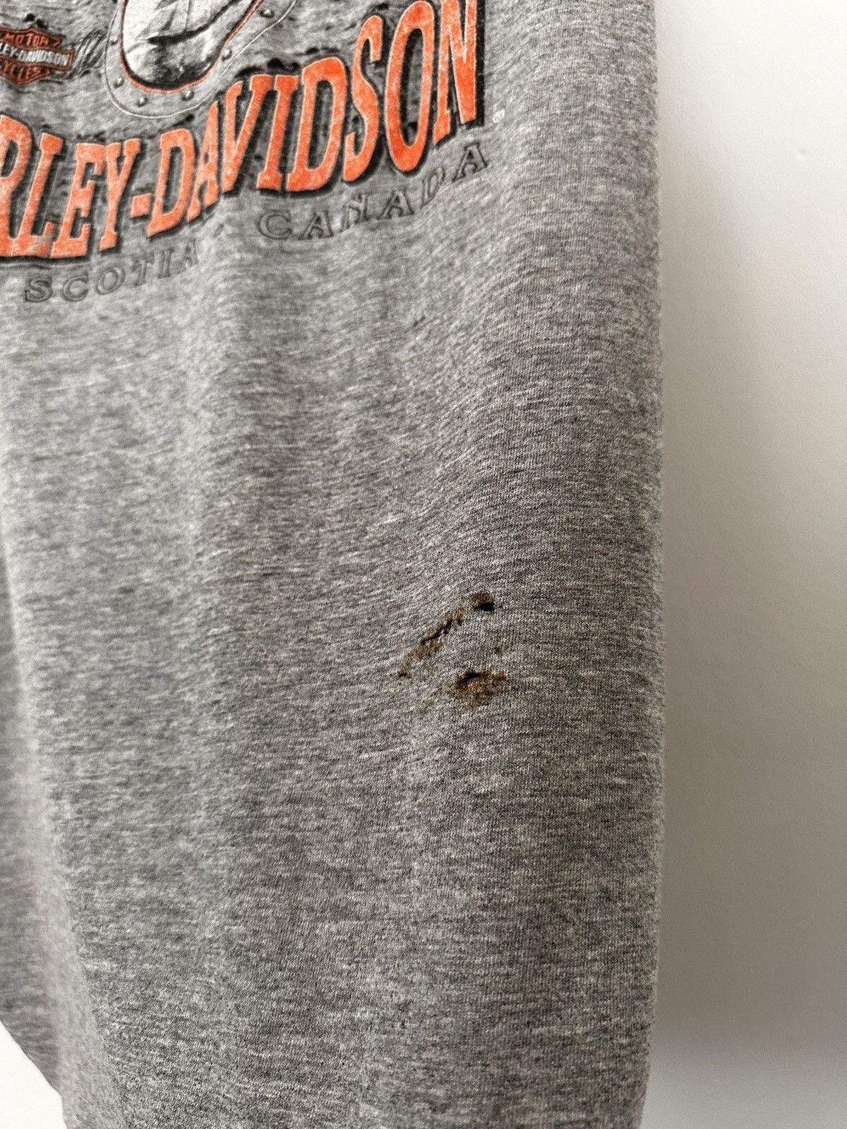 Harley Davidson Vintage Harley Davidson Thrashed Sleeveless Size US M / EU 48-50 / 2 - 8 Thumbnail