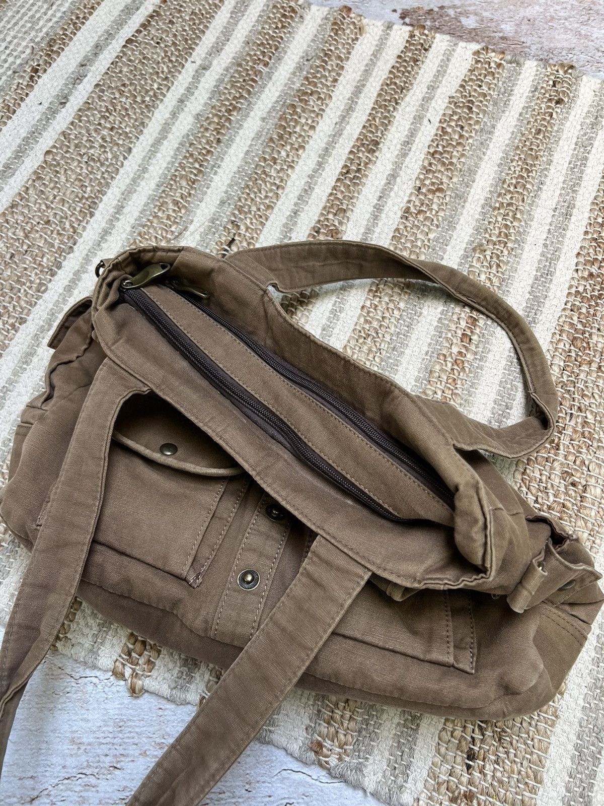 Japanese Brand × Vintage Vintage multi pocket shoulder bag Size ONE SIZE - 6 Thumbnail