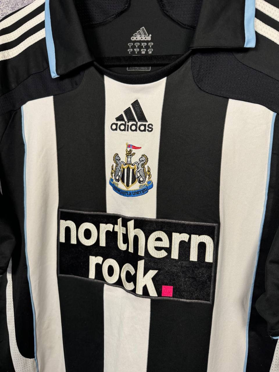 Adidas Vintage Newcastle United 2007/08 Home Adidas Soccer Jersey Size US L / EU 52-54 / 3 - 5 Thumbnail