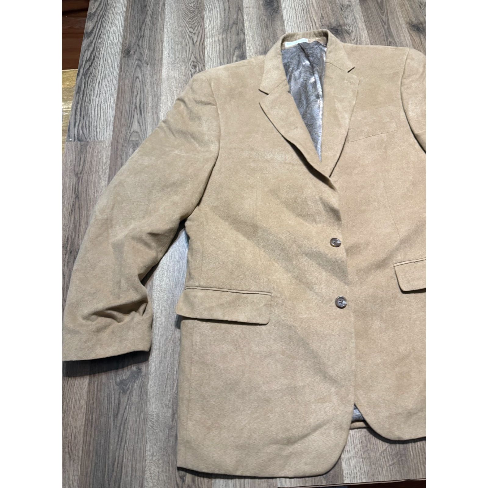 Chaps Chaps Jacket Men 44L Brown Long Sleeve Blazer Two-Buttons Casual Business Cardigan? Size US XXL / EU 58 / 5 - 3 Thumbnail