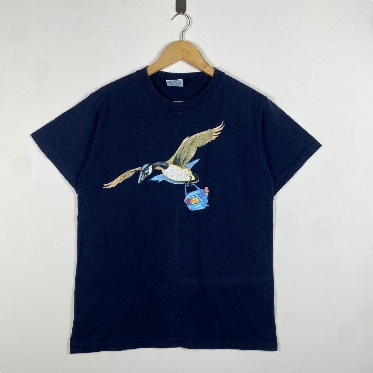 Vintage Vintage 90's CARRIBBEAN SOUL Migration Station Graphic Tee Size US M / EU 48-50 / 2 - 4 Thumbnail