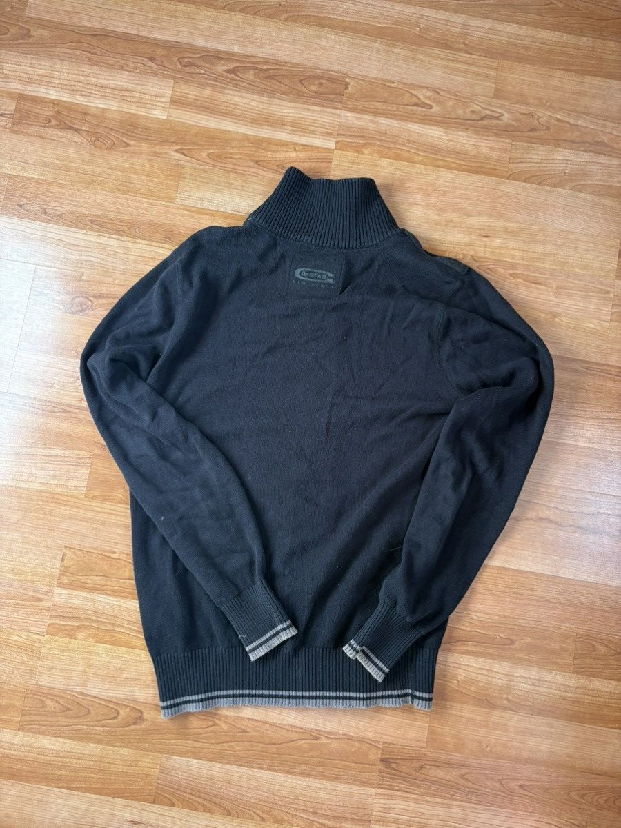 G-Star Vintage Y2K G-star knit zip up Size US L / EU 52-54 / 3 - 3 Thumbnail