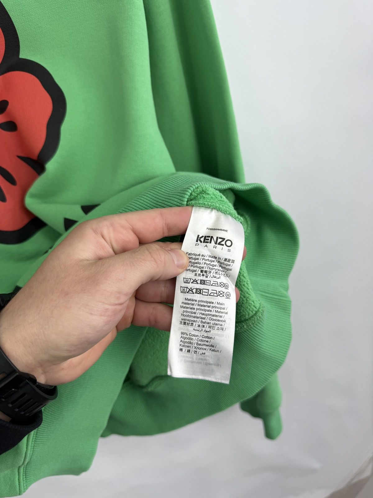Kenzo 🇫🇷 Kenzo Paris Boke Flower Sweatshirt Rare Retro Y2K Size US L / EU 52-54 / 3 - 6 Thumbnail