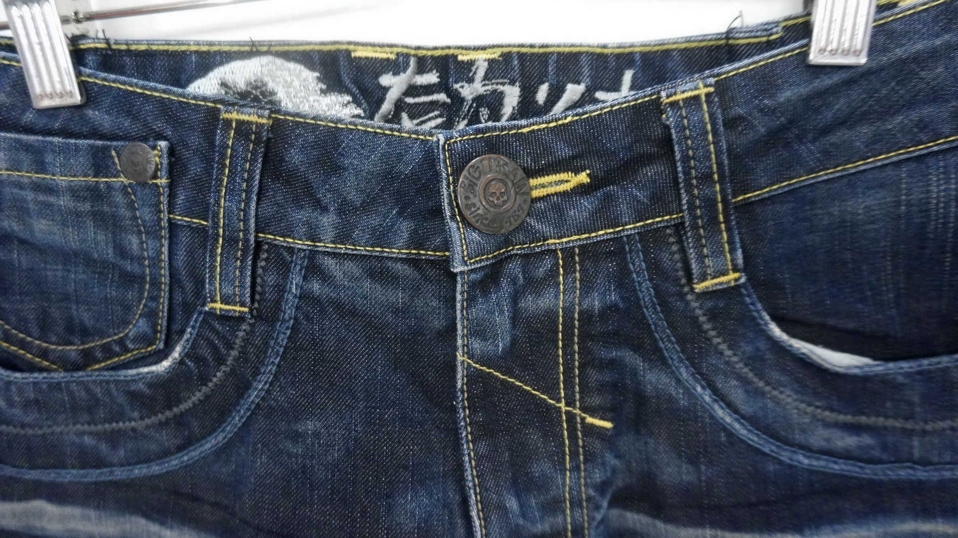 Japanese Brand Dope Japan OSAKA BIG TRAIN Baggy Clawmark Jeans Size US 28 / EU 44 - 5 Thumbnail