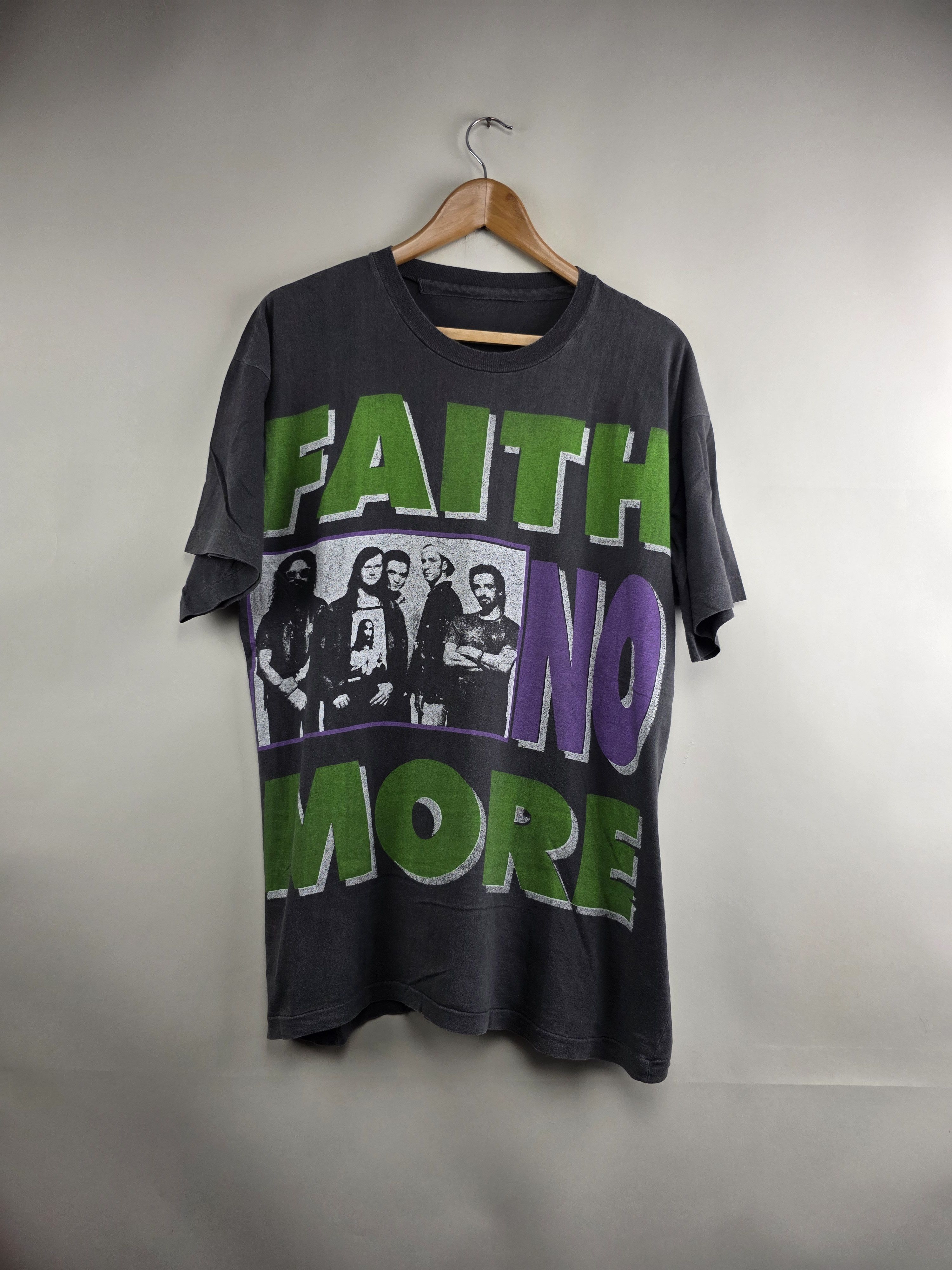 FAITH NO MORE EUROPEAN TOUR 1992 Tシャツ Vintage 1992 Faith No More t-shirt 92 tour