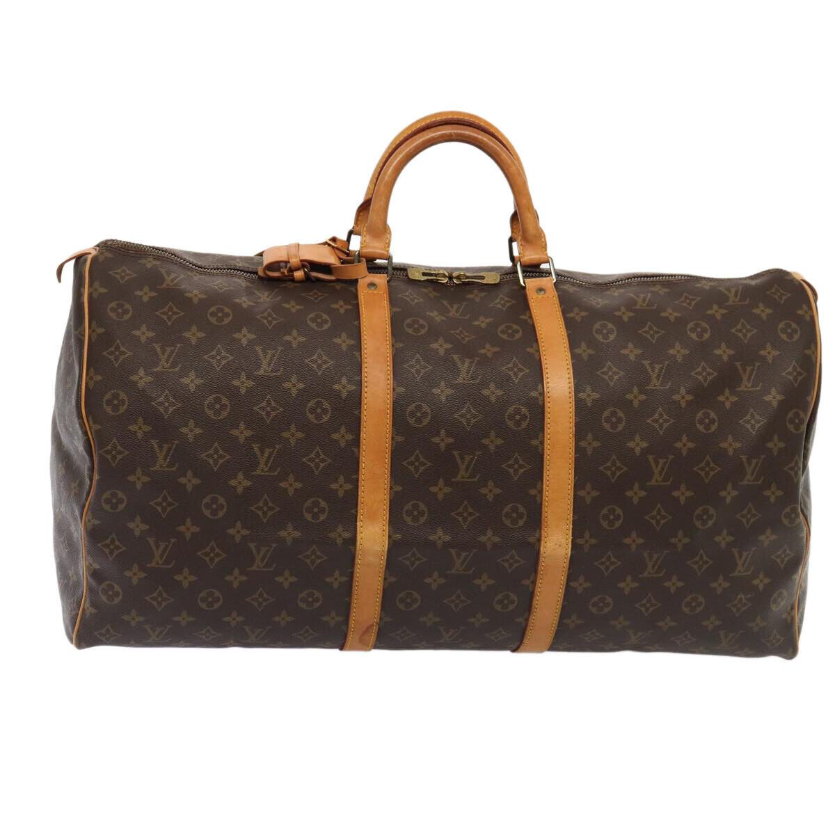 Louis Vuitton LOUIS VUITTON Monogram Keepall 60 Boston Bag Size ONE SIZE - 1 Thumbnail