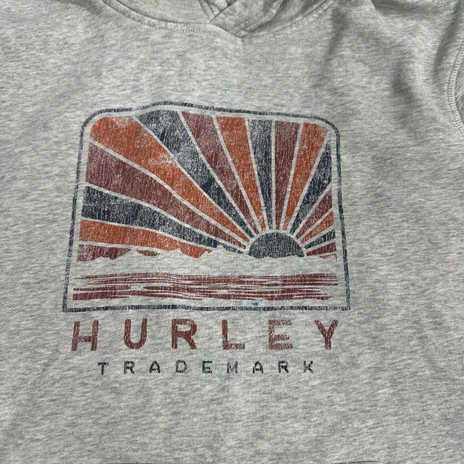 Hurley Hurley Men's L Gray Hoodie Sweatshirt Pullover Fleece Lined Size US L / EU 52-54 / 3 - 2 Thumbnail
