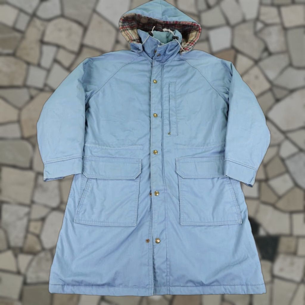 Vintage Vintage Woolrich Jacket Womens Medium Blue Wool Lined Parka Long Coat 90s Woolrich Vintage Jacket Womens Medium Blue Parka Long Coat 90s Lined Wool Size M / US 6-8 / IT 42-44 - 1 Thumbnail
