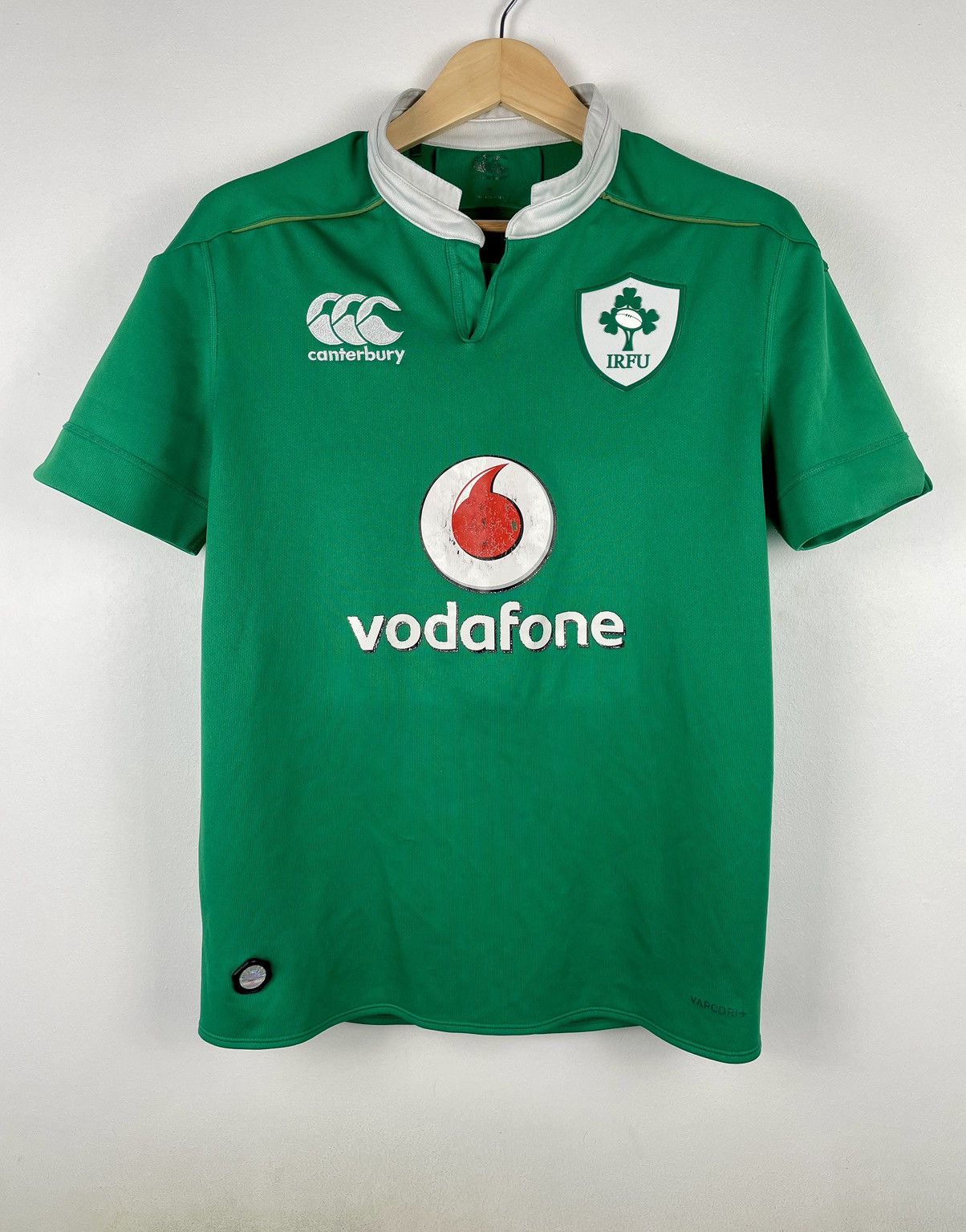 image of American Classics x Canterbury Of New Zealand Vintage Canterbury Irfu Irish Vodafone Jersey in Gree
