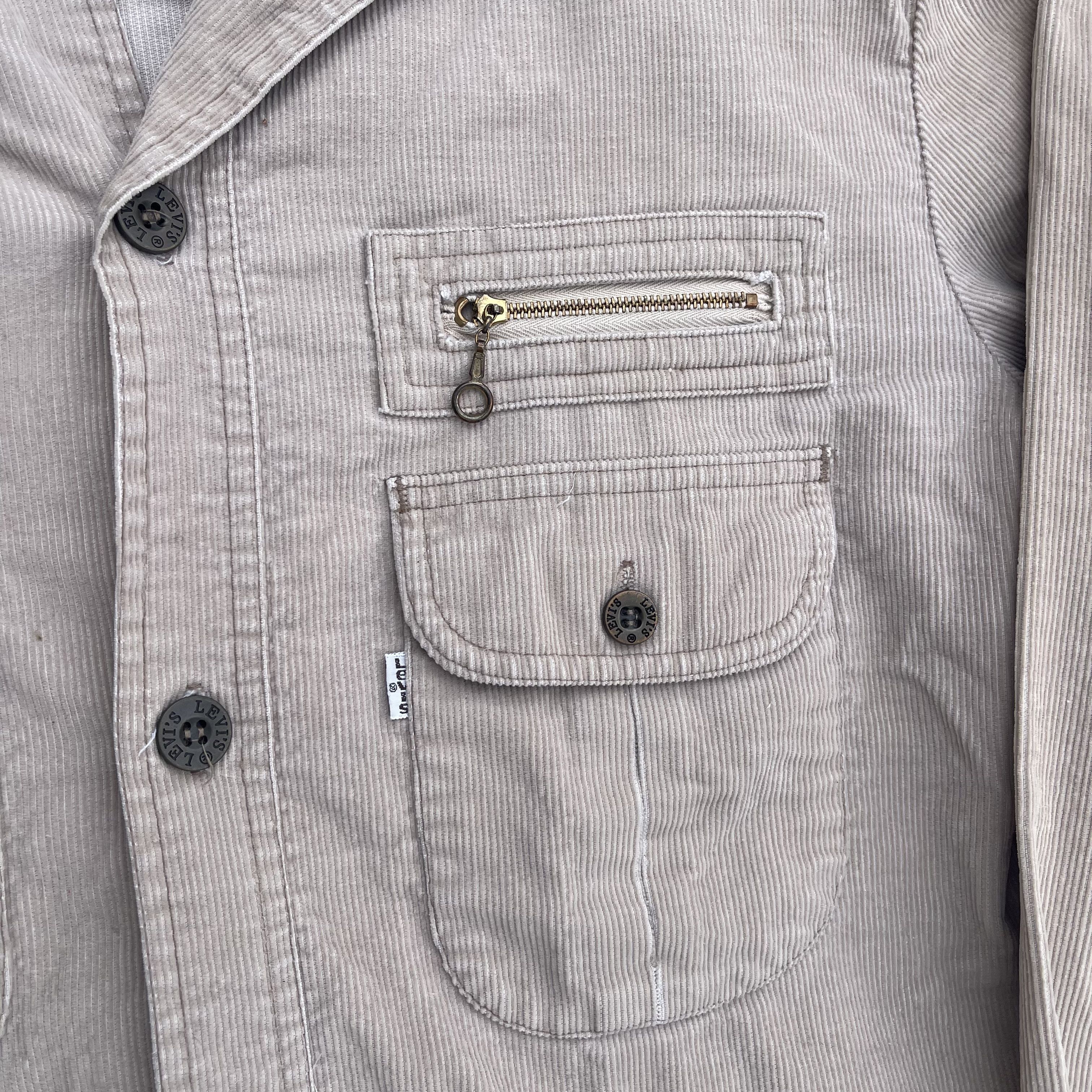 Levi's Vintage 90s Levi's Trucker Corduroy Button Up Size US L / EU 52-54 / 3 - 7 Thumbnail