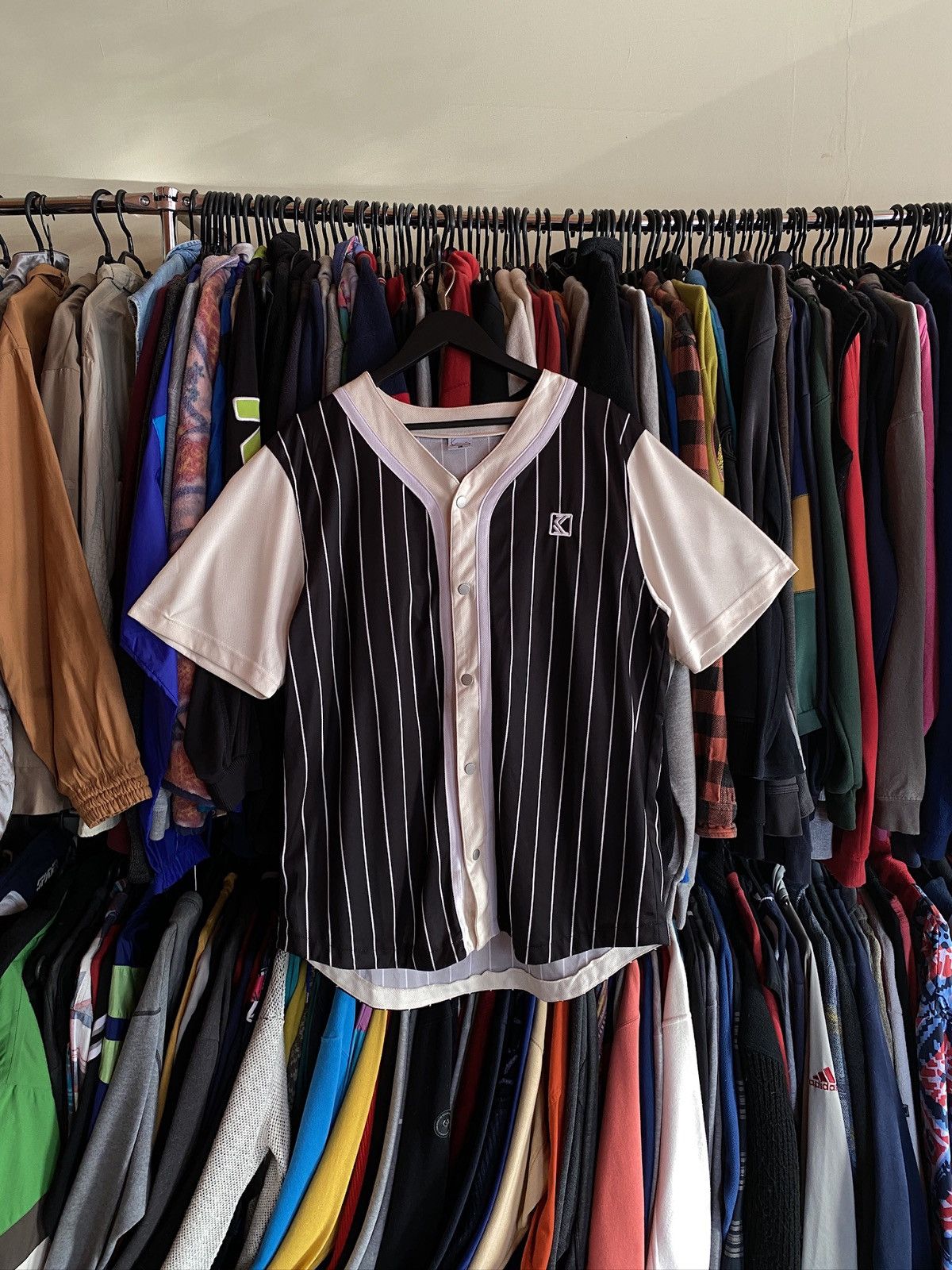 Karl Kani VINTAGE KARL KANI BIG LOGO JERSEY Y2k Size US XL / EU 56 / 4 - 3 Thumbnail