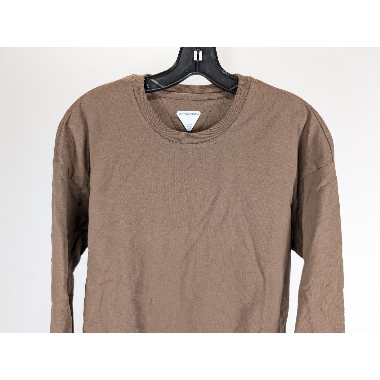Bottega Veneta o1rshd1 Sunrise Light Cotton T-Shirt in Brown Size US L / EU 52-54 / 3 - 5 Thumbnail