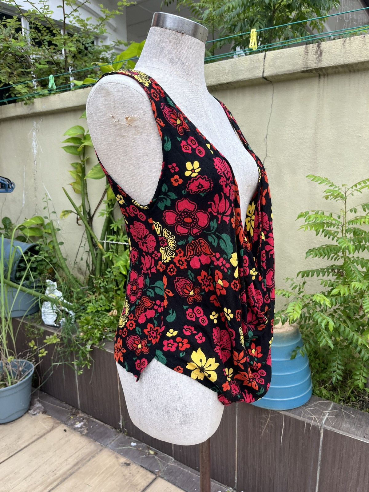 Limi Feu Ss 06’ Black floral printed tank Size S / US 4 / IT 40 - 5 Thumbnail
